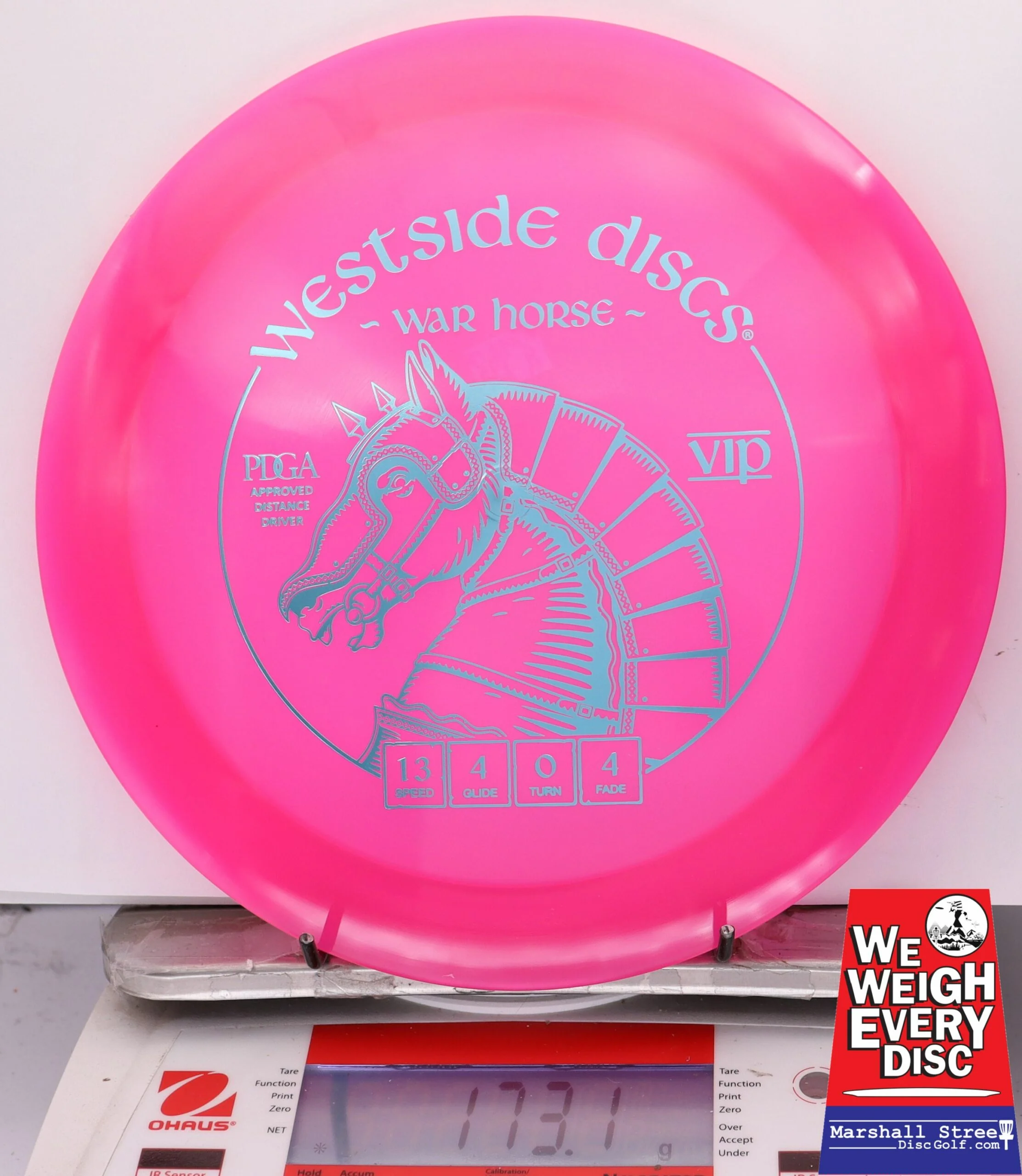 282405 VIP War Horse - #15 Pink, 173