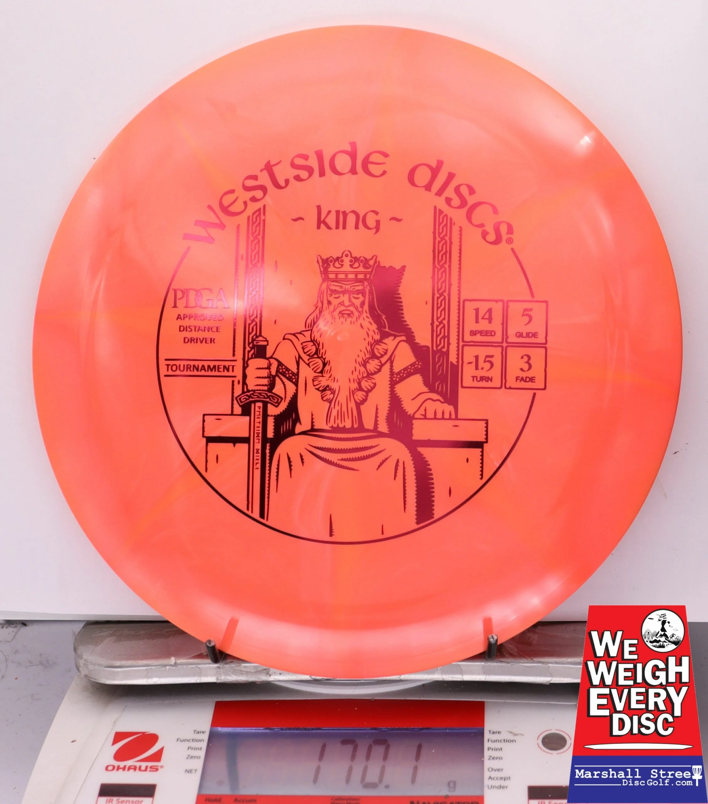282772 Tournament Burst King - #21 RedOrange, 170