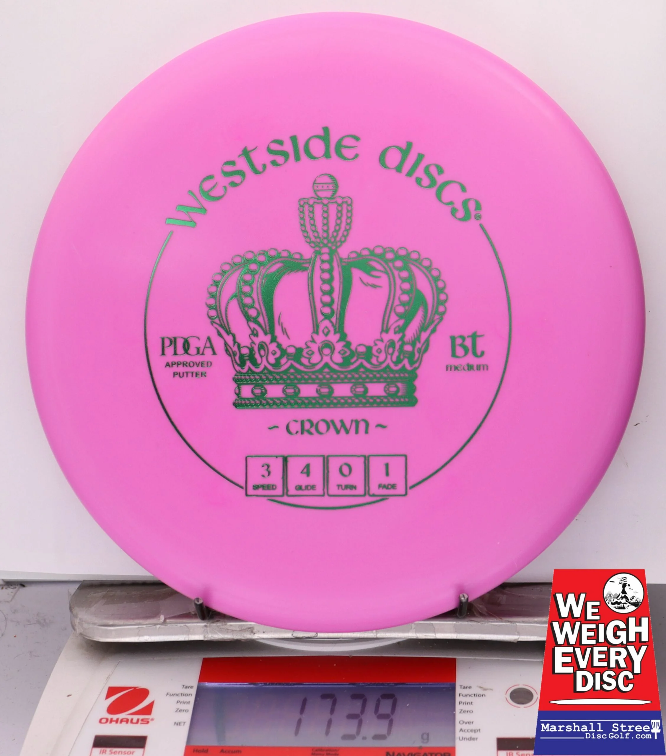 282818 Bt Medium Crown - #16 Pink, 174
