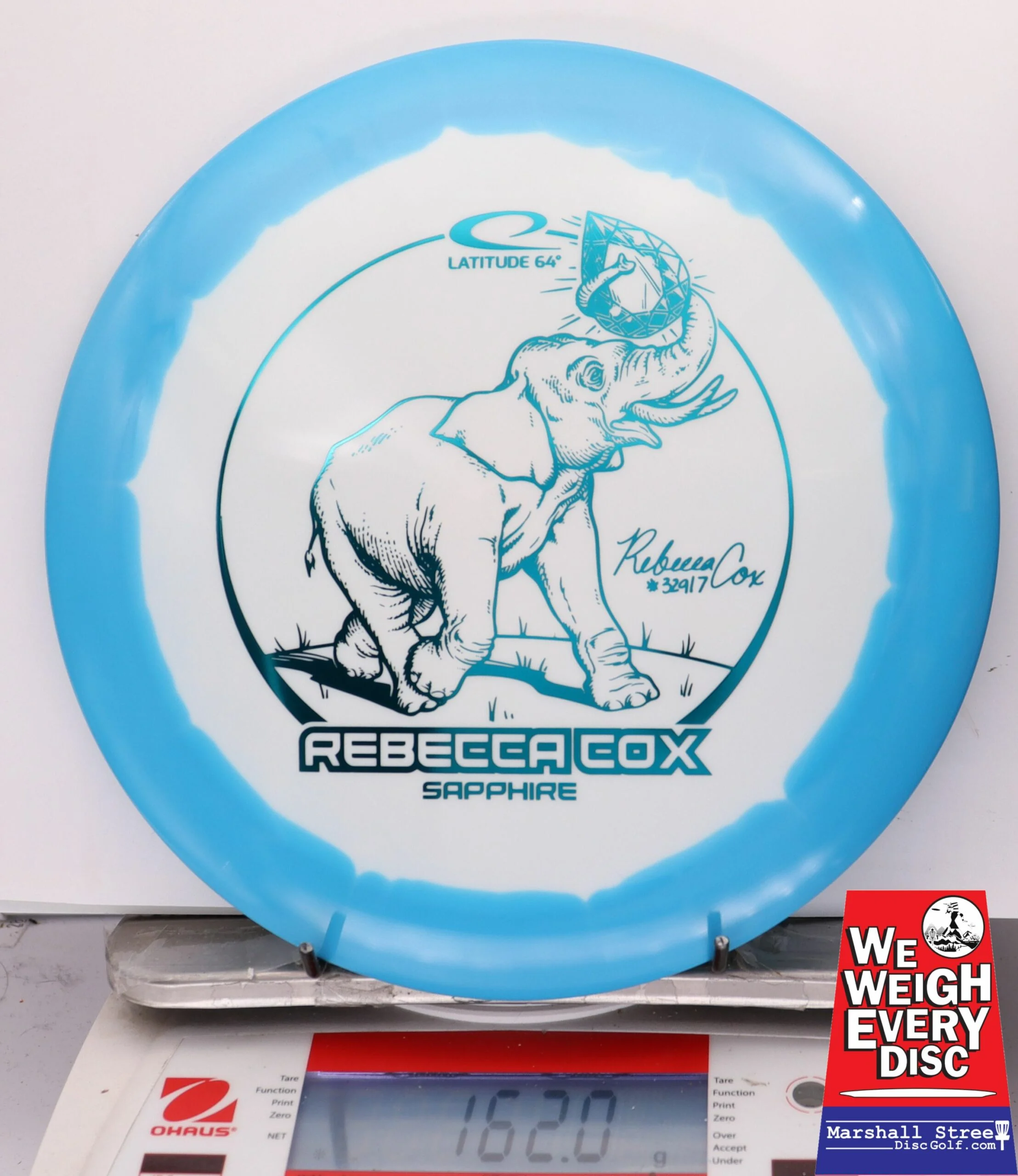 283252 Gold Orbit Sapphire, Rebecca Cox 2024 Tour Series - #03 LtBlue, 162