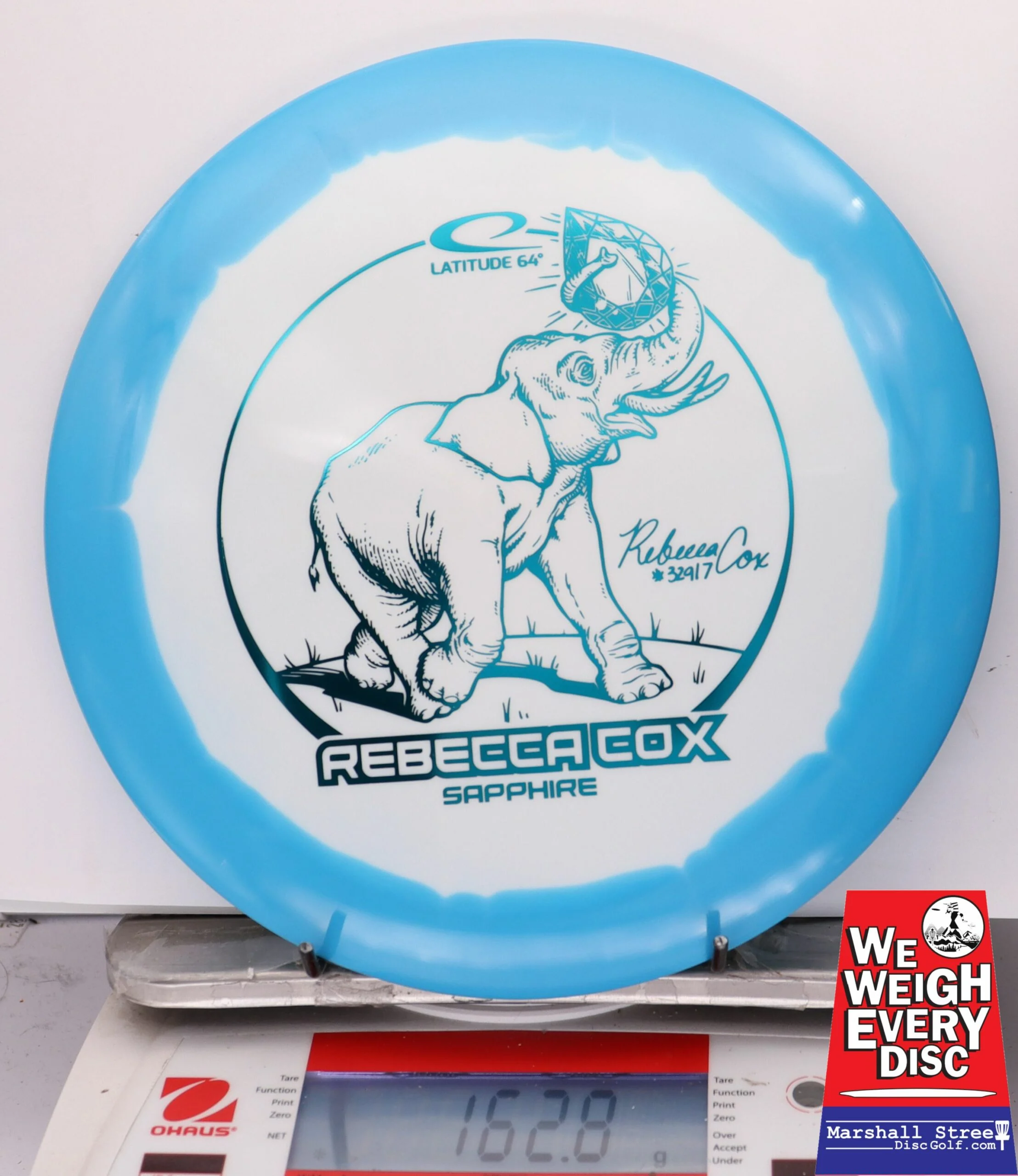 283253 Gold Orbit Sapphire, Rebecca Cox 2024 Tour Series - #04 LtBlue, 163