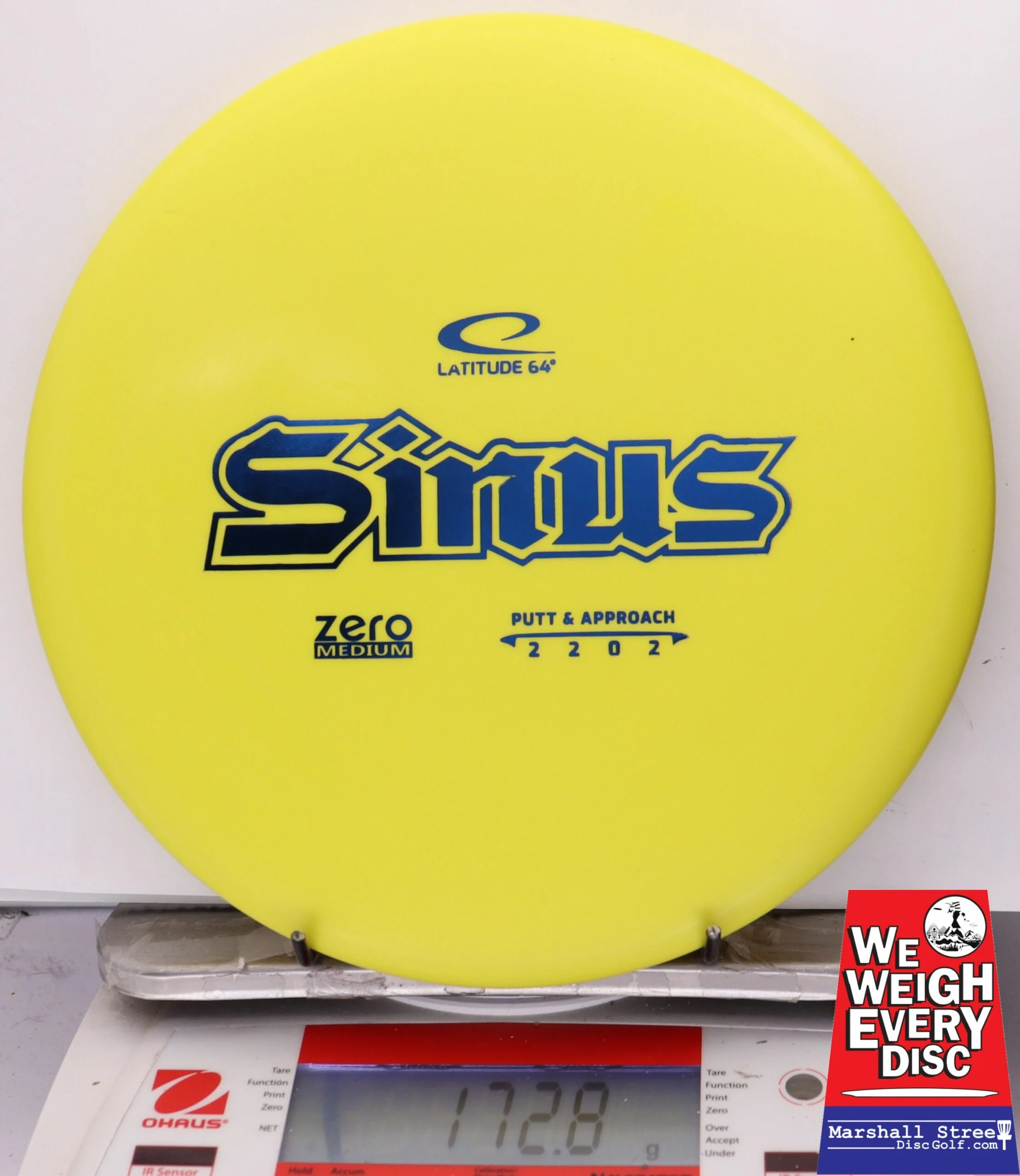 283364 Zero Medium Sinus, Retooled - #25 Yellow, 173