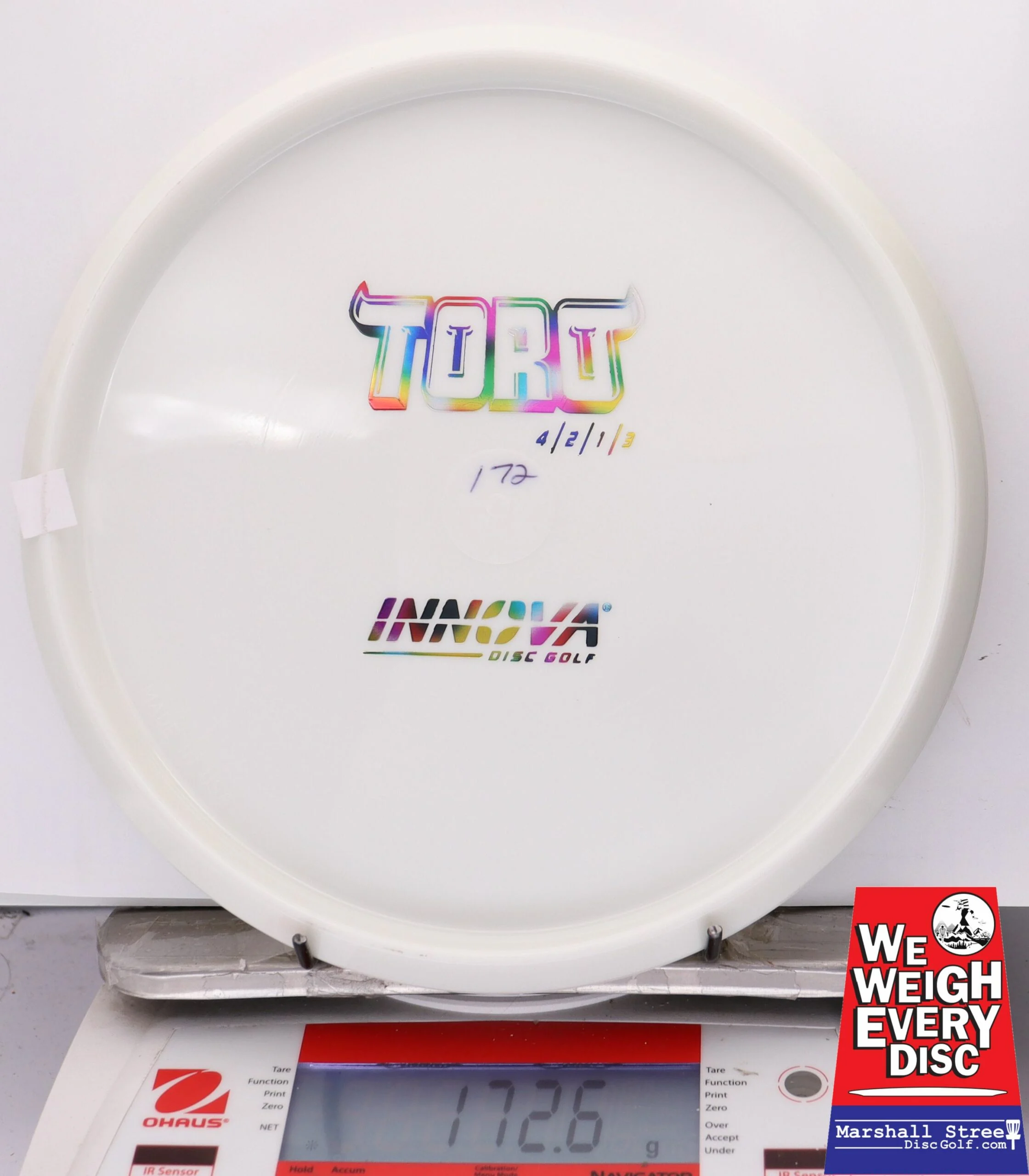 283697 Star Toro, Bottom Stamp - #04 White, 173