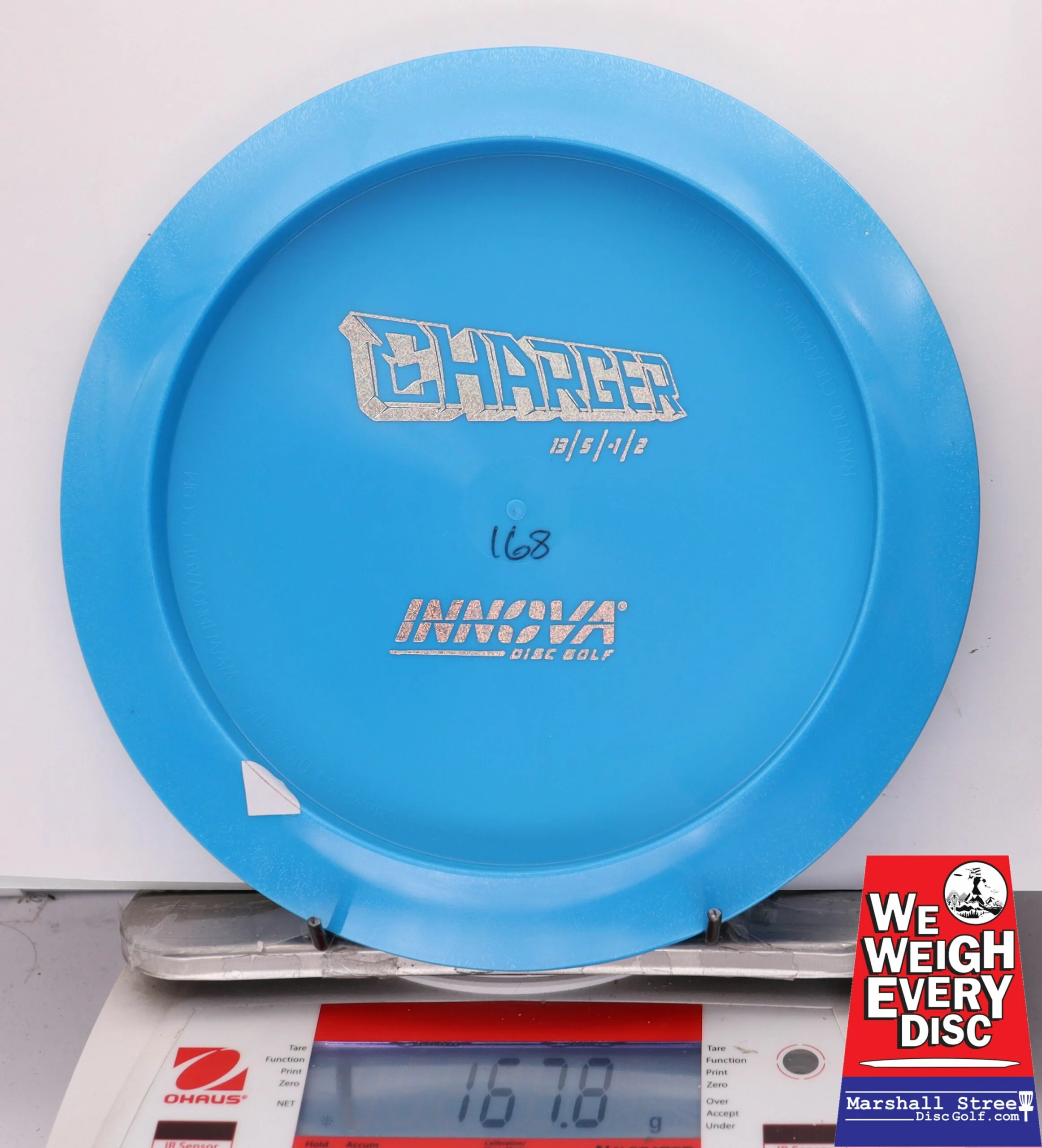 283804 Star Charger, Bottom Stamp - #50 Blue, 168