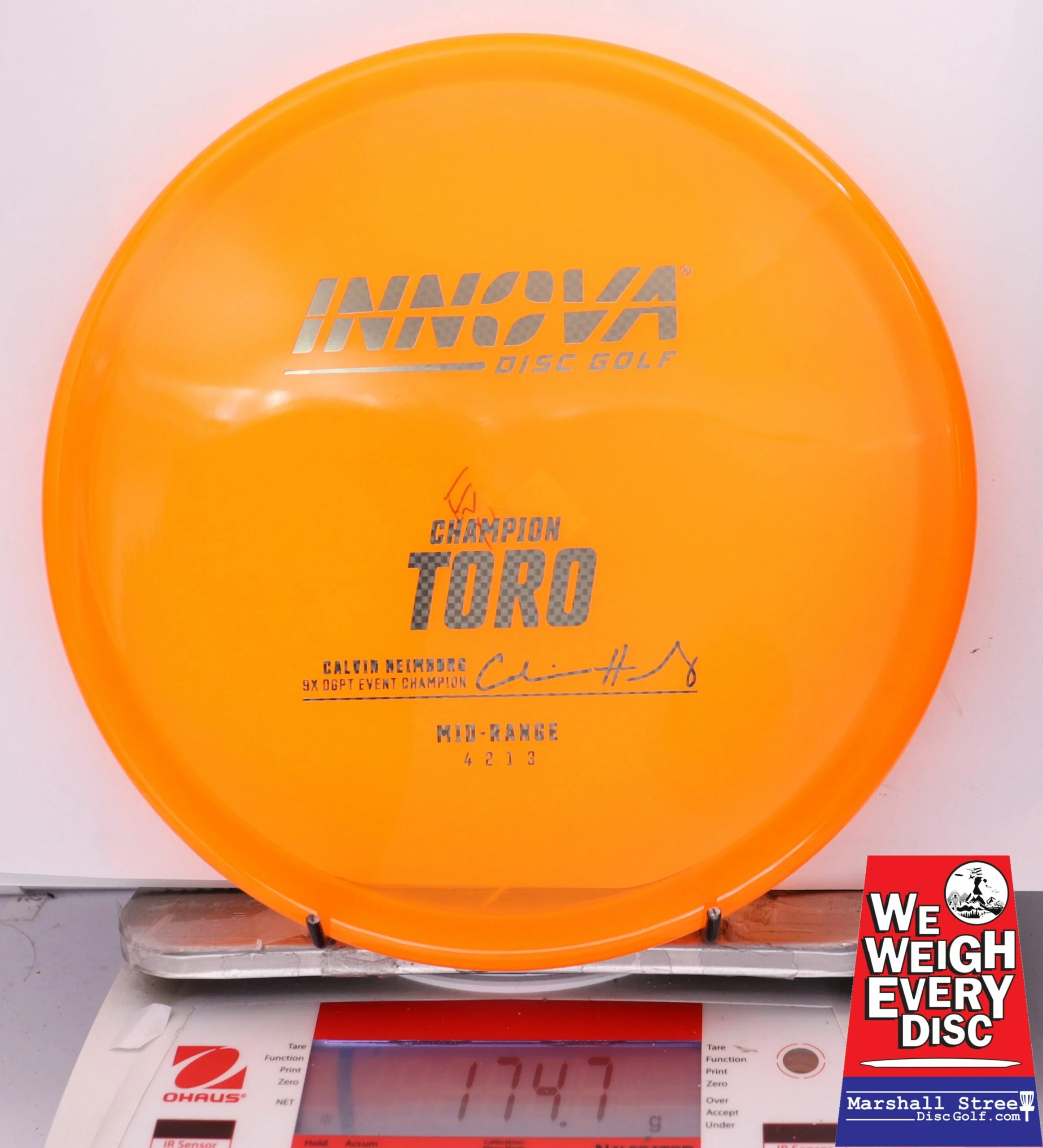 283996 Champion Toro, Calvin Heimburg - #10 Orange, 175