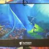 Double Sided Guardian Aliens Towels with Carabiner - #01 Sunk, 18"x20"