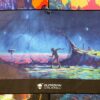 Double Sided Guardian Aliens Towels with Carabiner - #05 Stratus, 18"x20"
