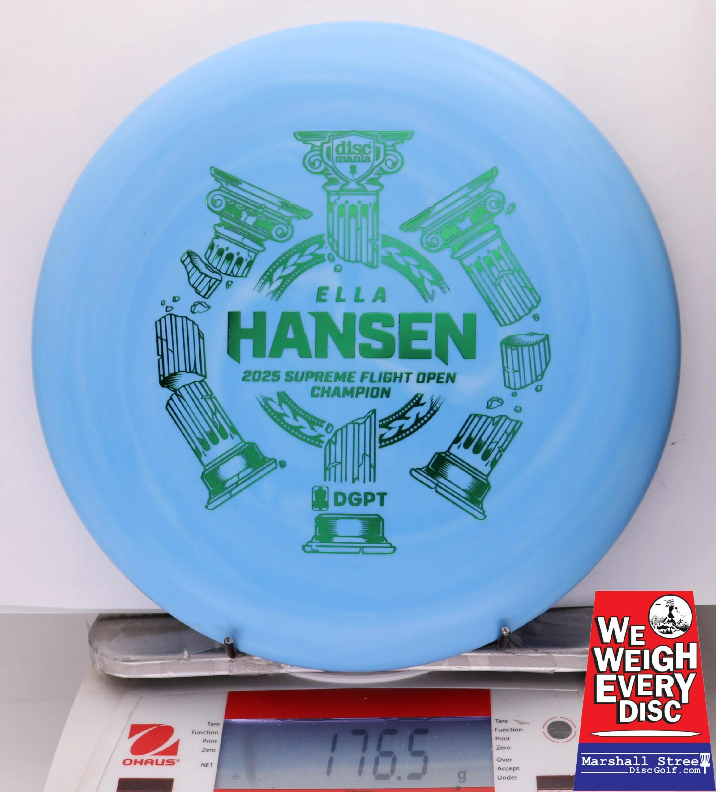 287526 Swirly D-Line P2, Flex 2 - Ella Hansen Triumph Series Supreme Flight Open 2025 - #08 BlueSwirl, 177