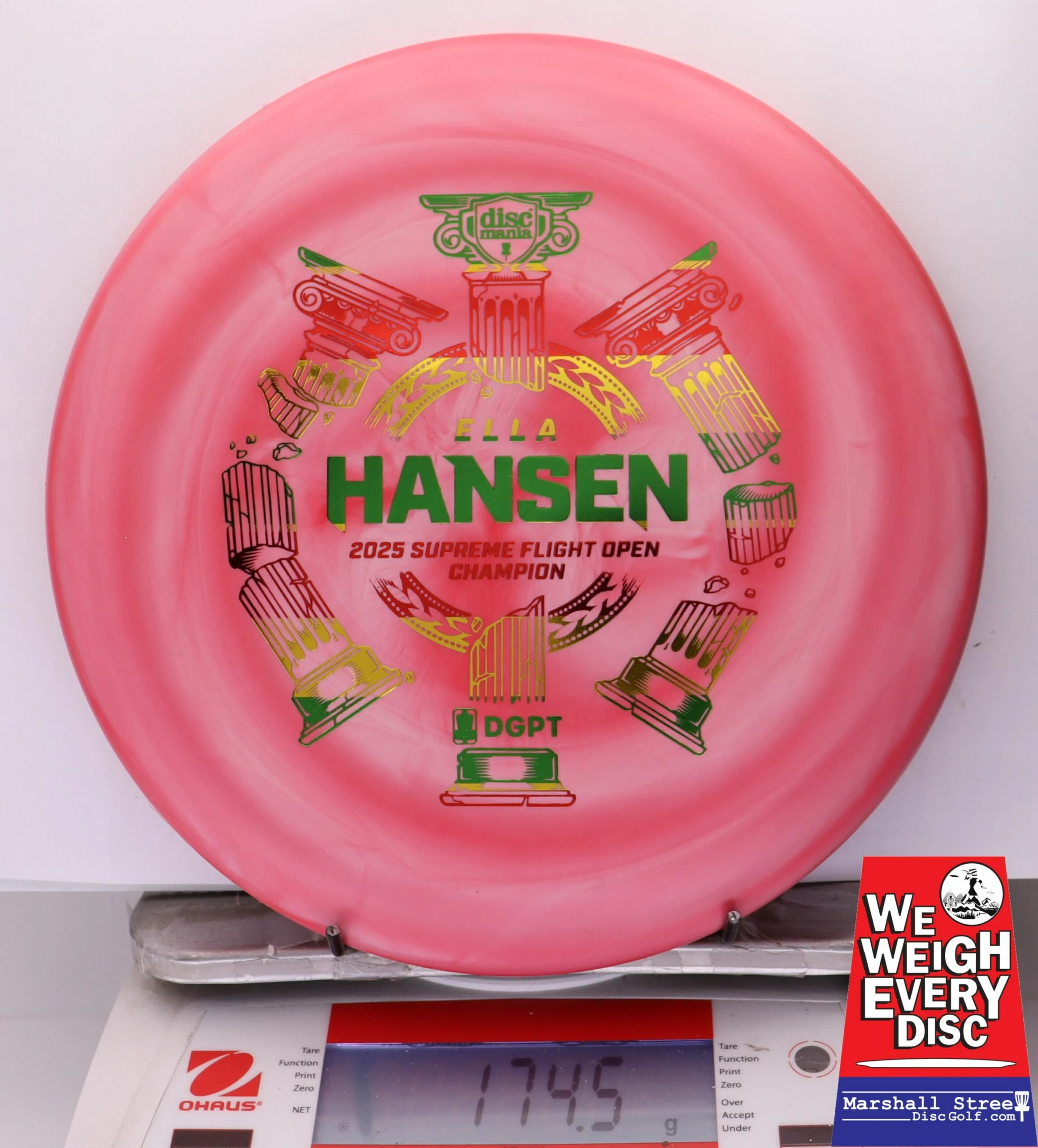 287529 Swirly D-Line P2, Flex 2 - Ella Hansen Triumph Series Supreme Flight Open 2025 - #11 RedSwirl, 175