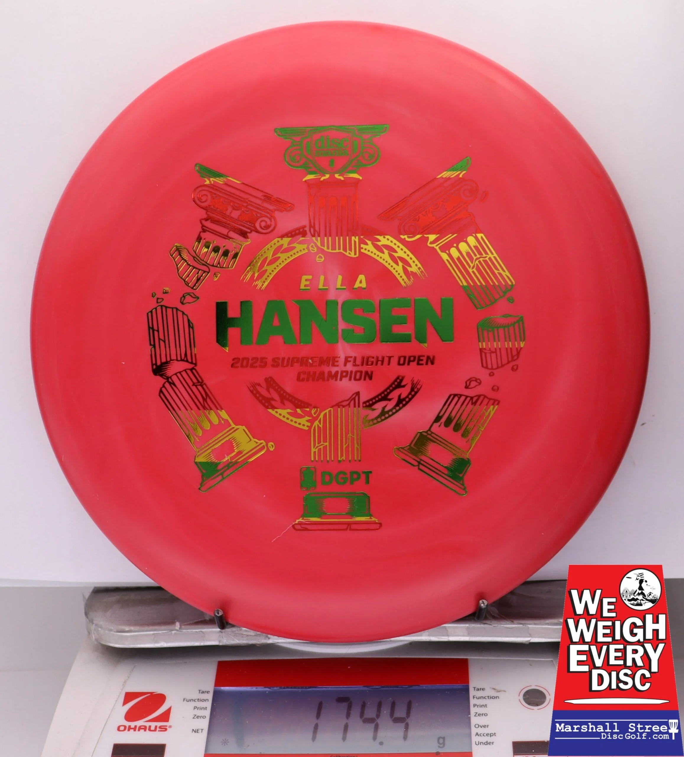 287531 Swirly D-Line P2, Flex 2 - Ella Hansen Triumph Series Supreme Flight Open 2025 - #13 RedSwirl, 174