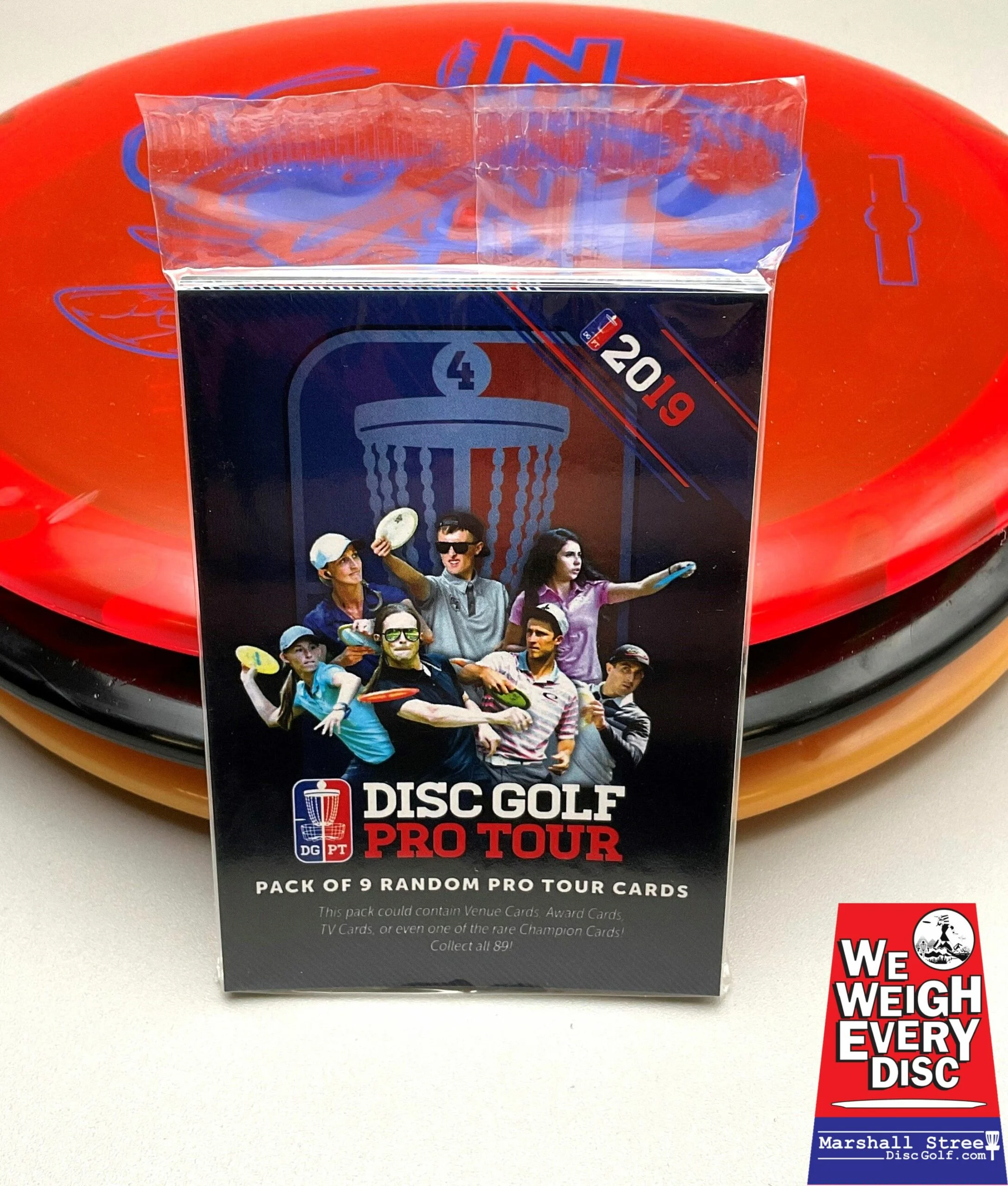 2019 Disc Golf Pro Tour Trading Cards 9-Pack