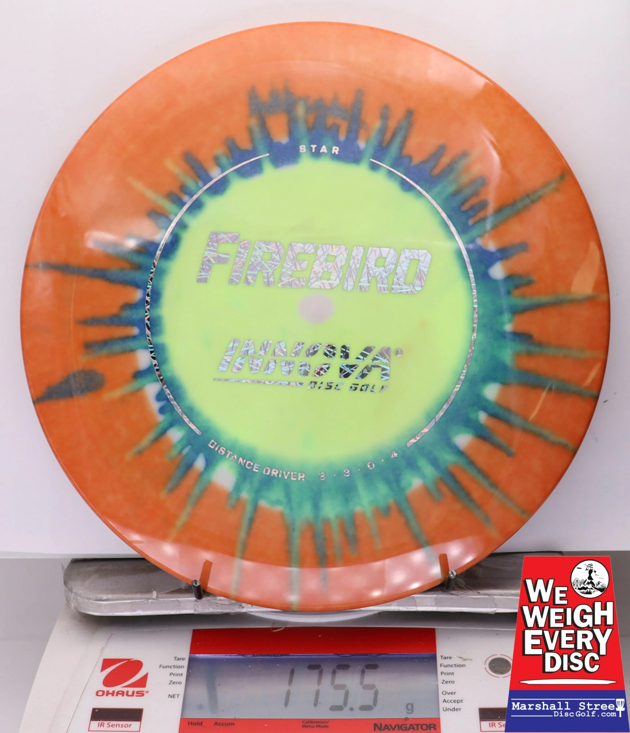 288554 Tie-Dye Star Firebird - #15 OrangeBlueYellow, 176