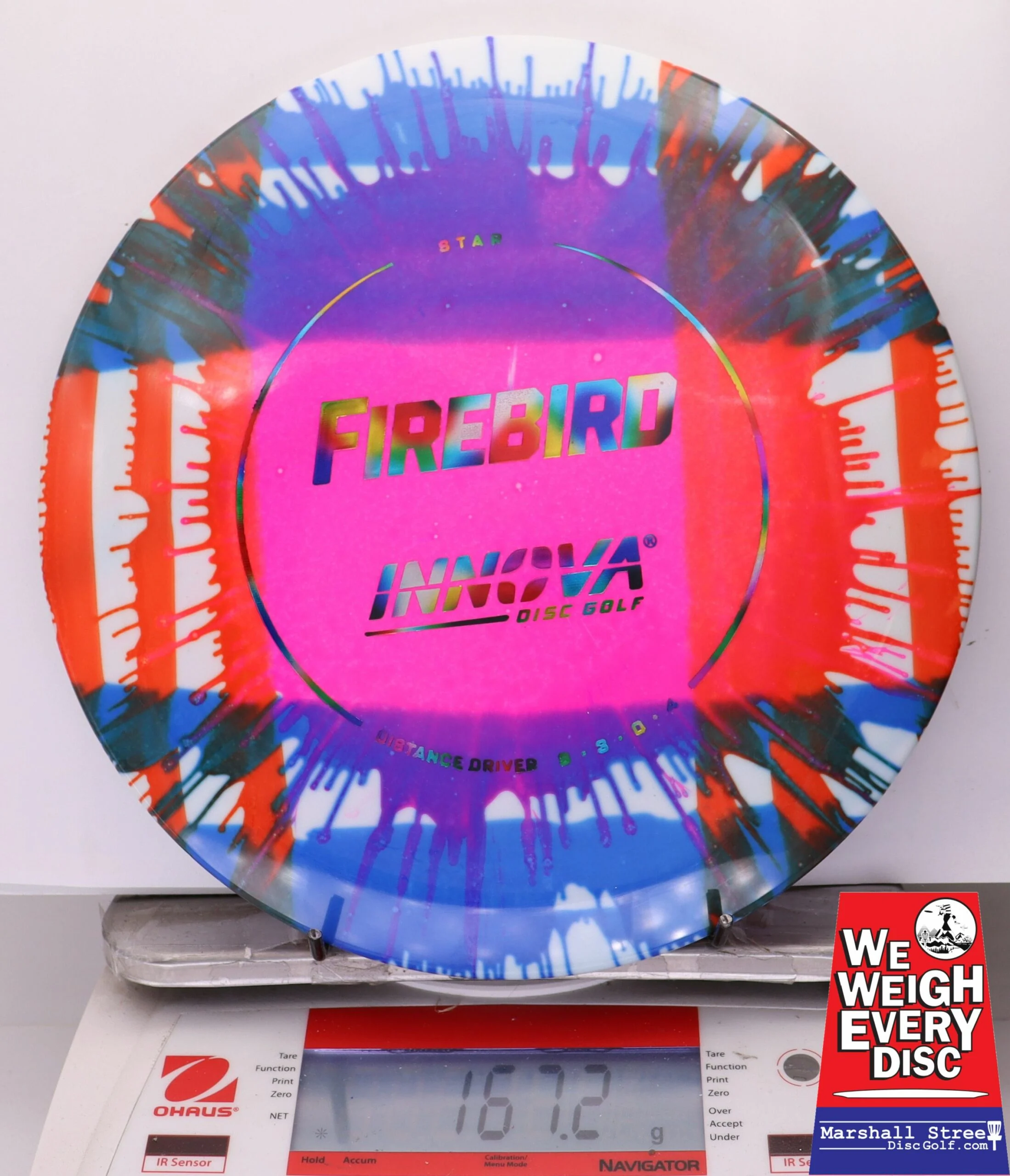 288556 Tie-Dye Star Firebird - #17 BluePinkRed, 167