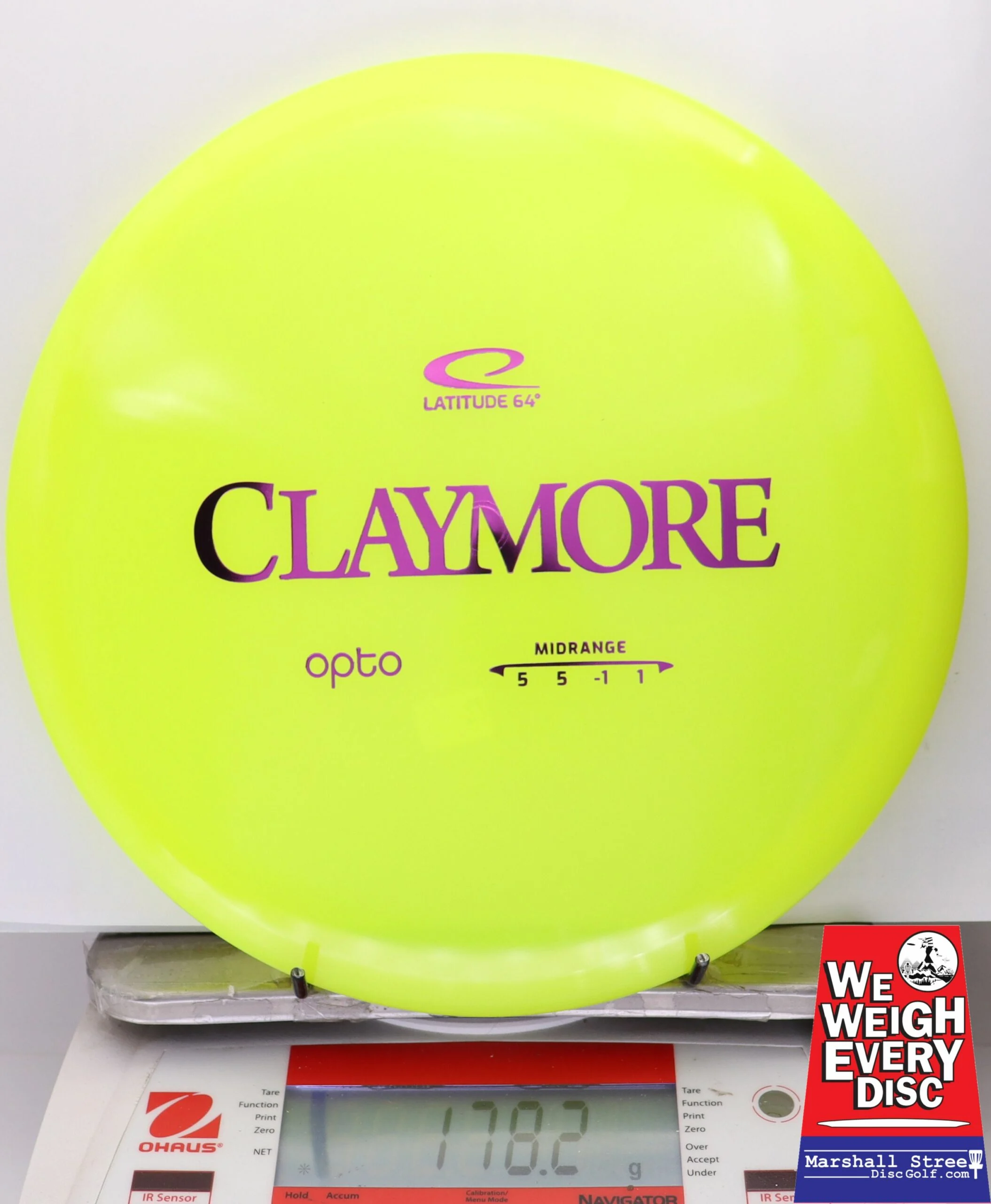 289167 Opto Claymore - #22 NYellow, 178