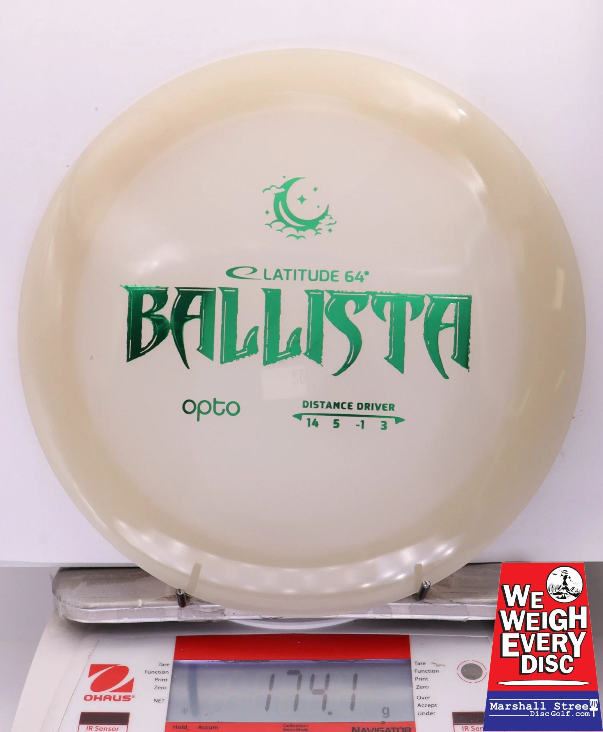289180 Opto Moonshine Ballista - #20 White, 174