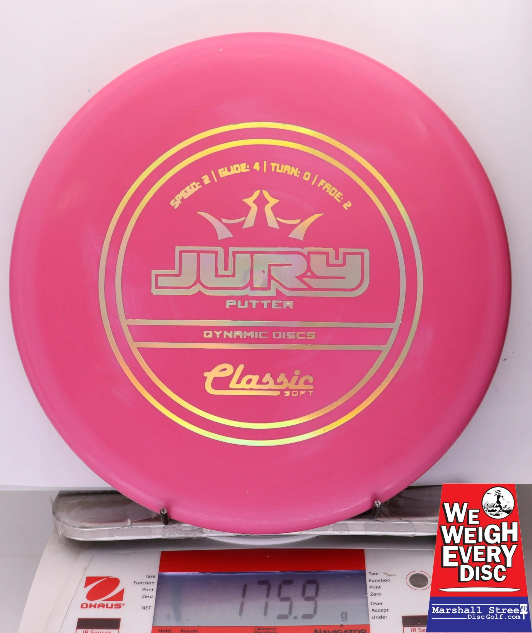 289523 Classic Soft Jury - #18 Pink, 176