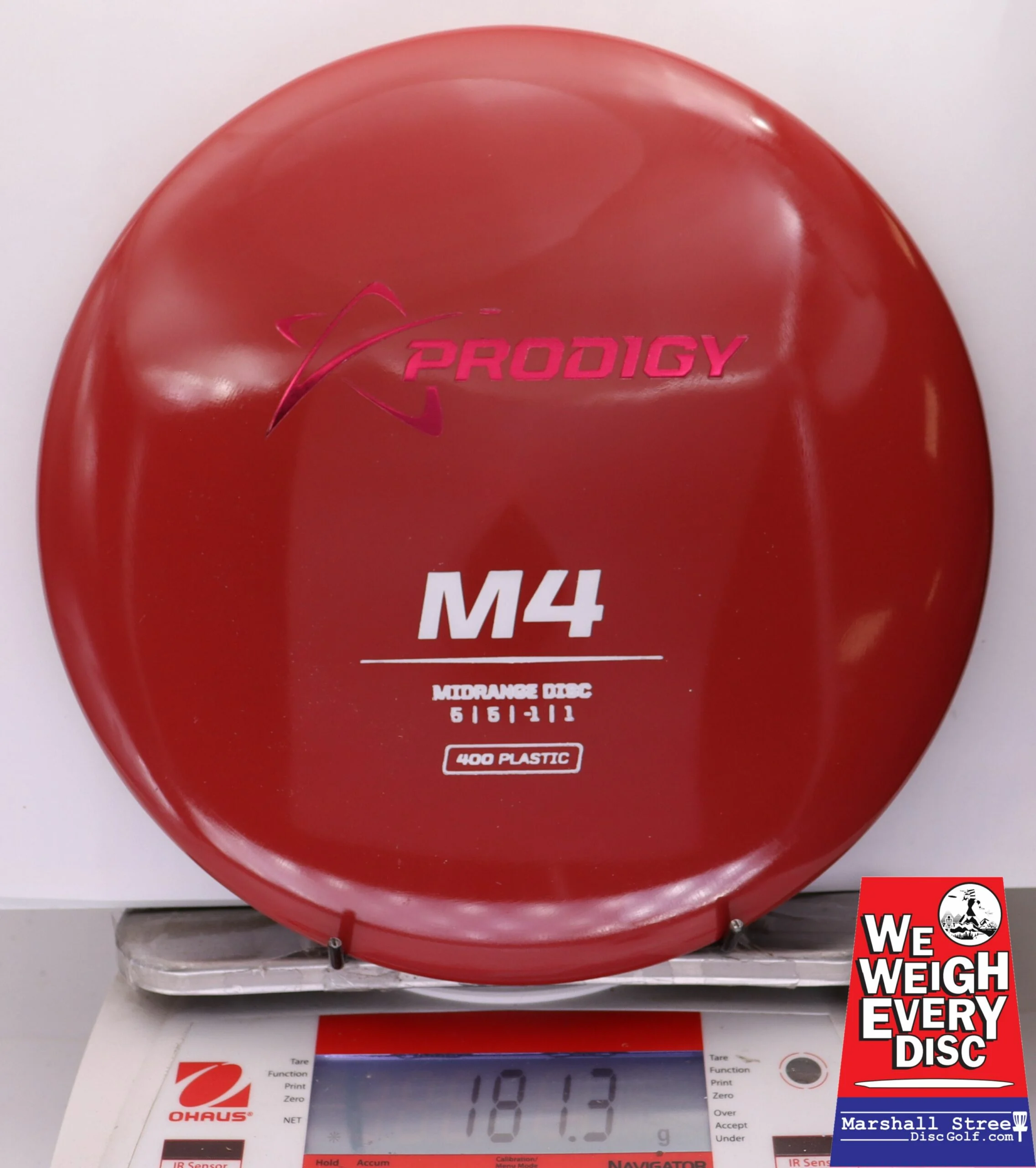 290785 Prodigy M4, 400 - #40 Red, 181