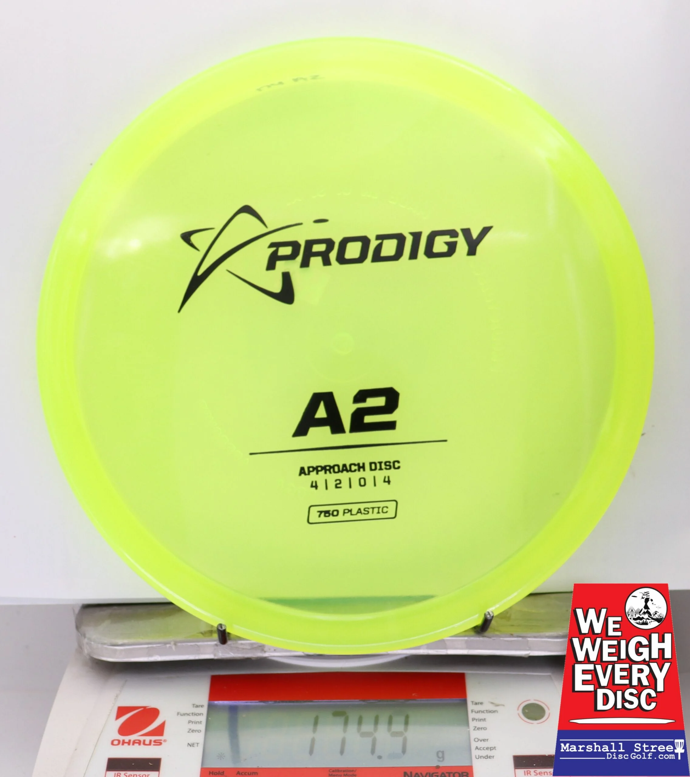 290850 Prodigy A2, 750 - #18 NYellow, 174