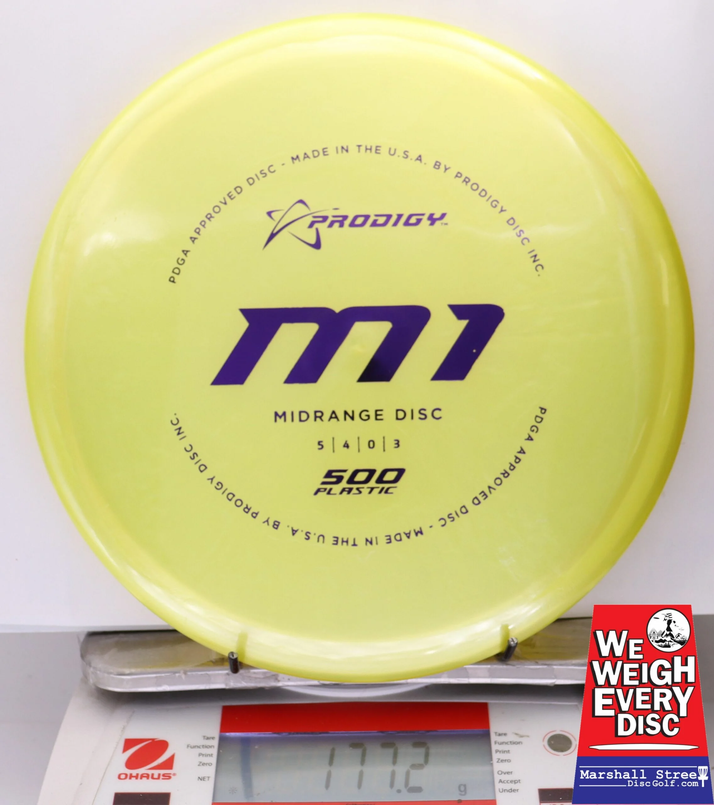 291261 Prodigy M1, 500 - #46 Yellow, 177