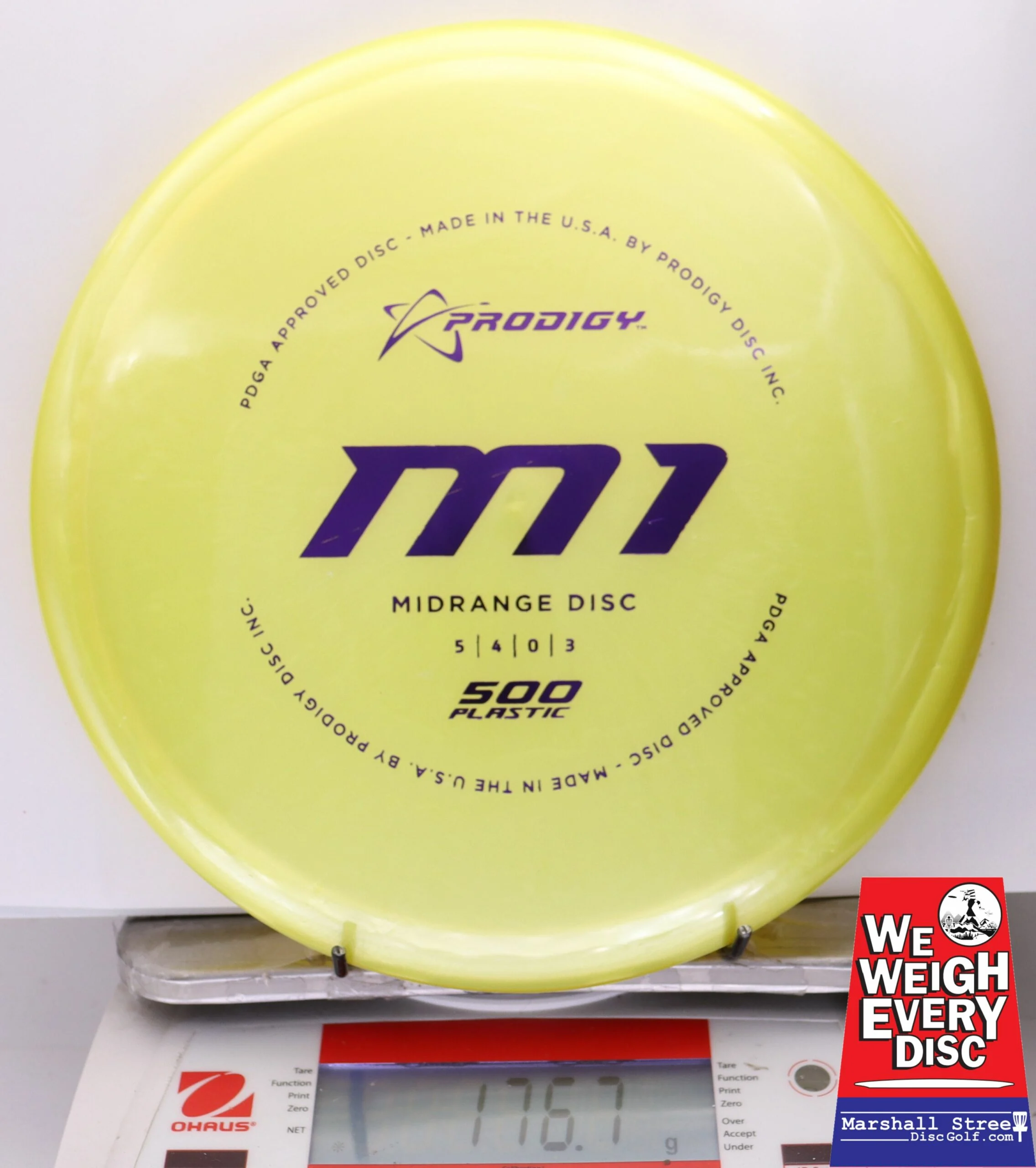 291262 Prodigy M1, 500 - #47 Yellow, 177