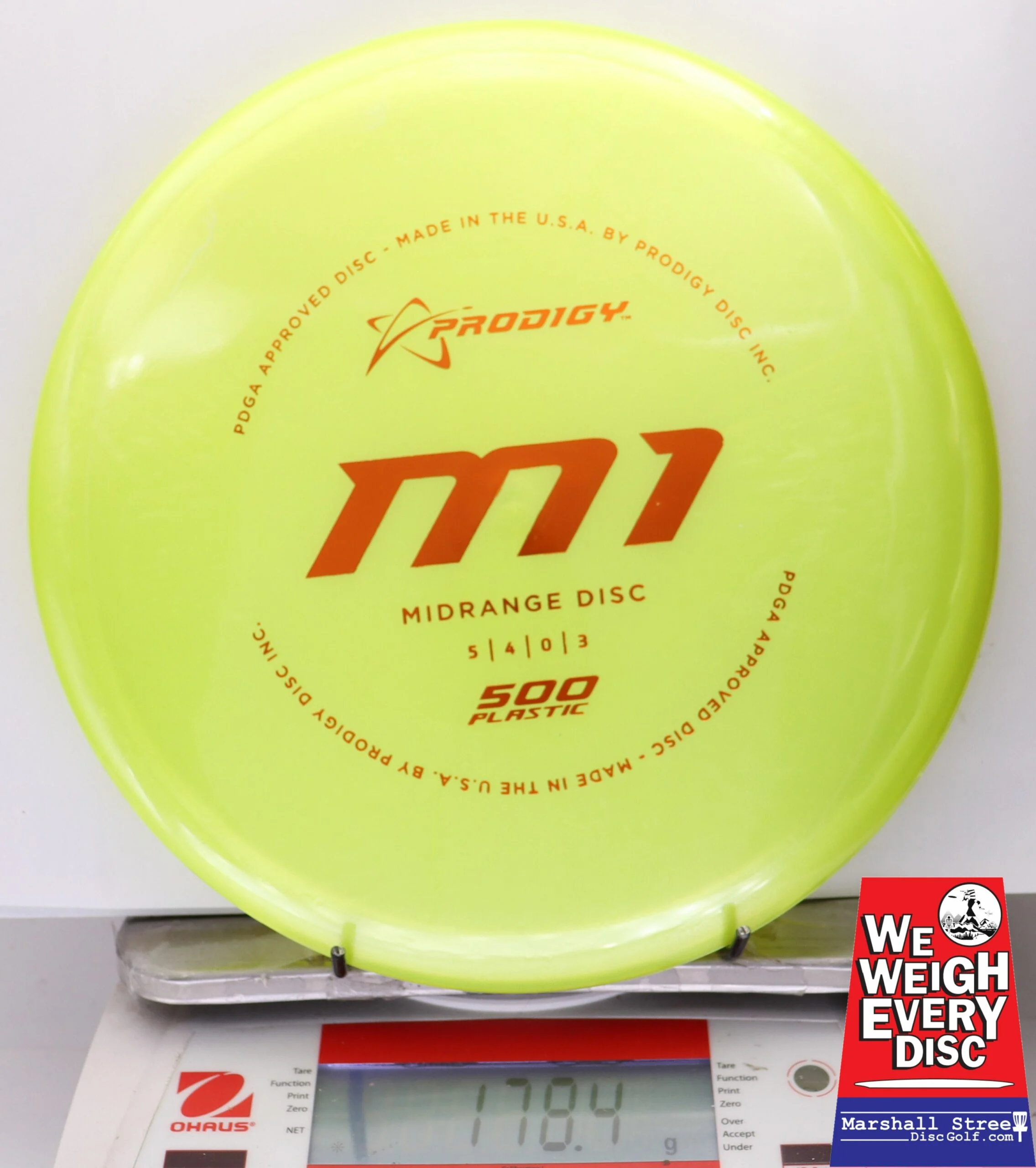 291264 Prodigy M1, 500 - #49 NYellow, 178