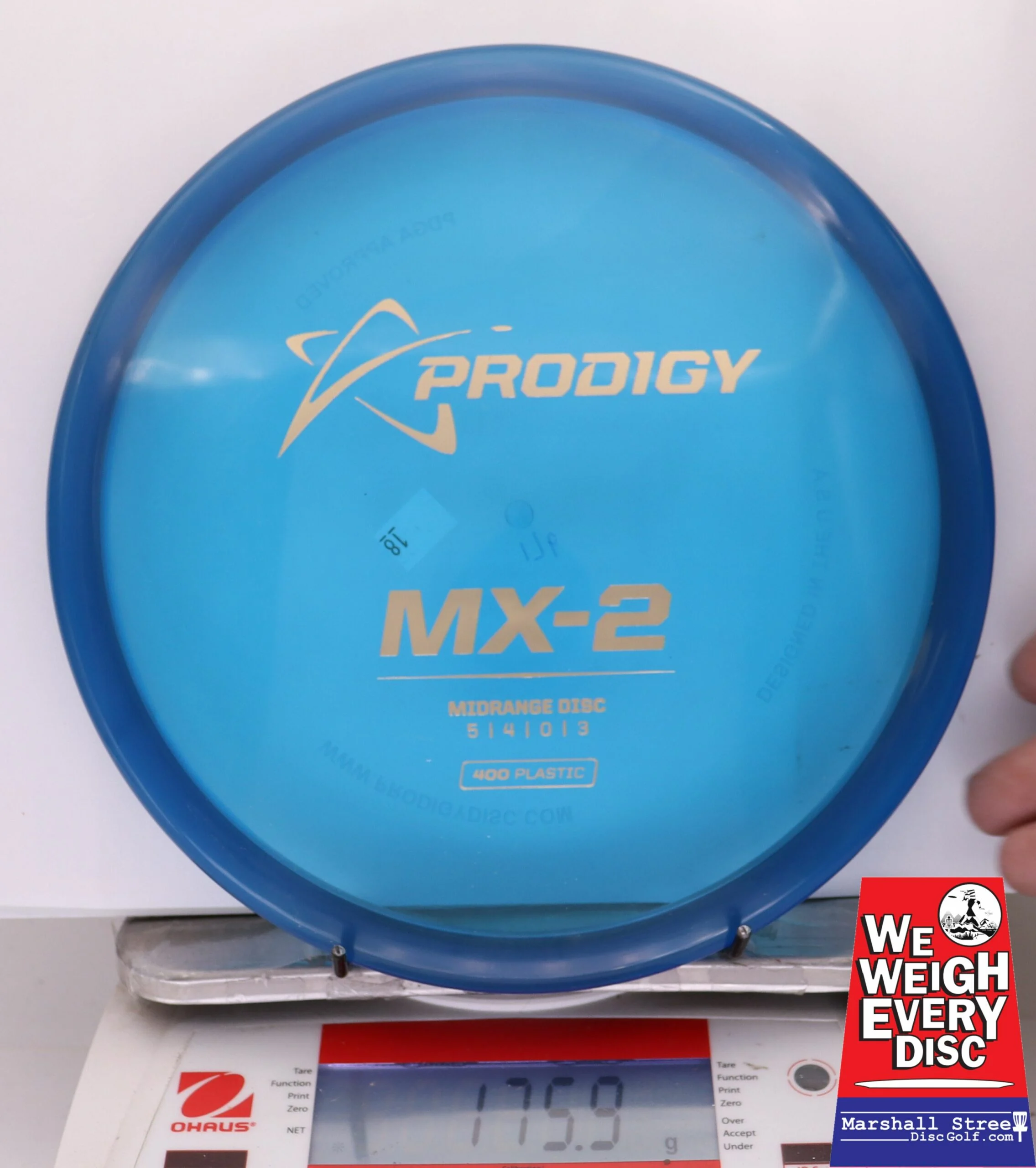 291373 Prodigy MX-2, 400 - #19 Blue, 176