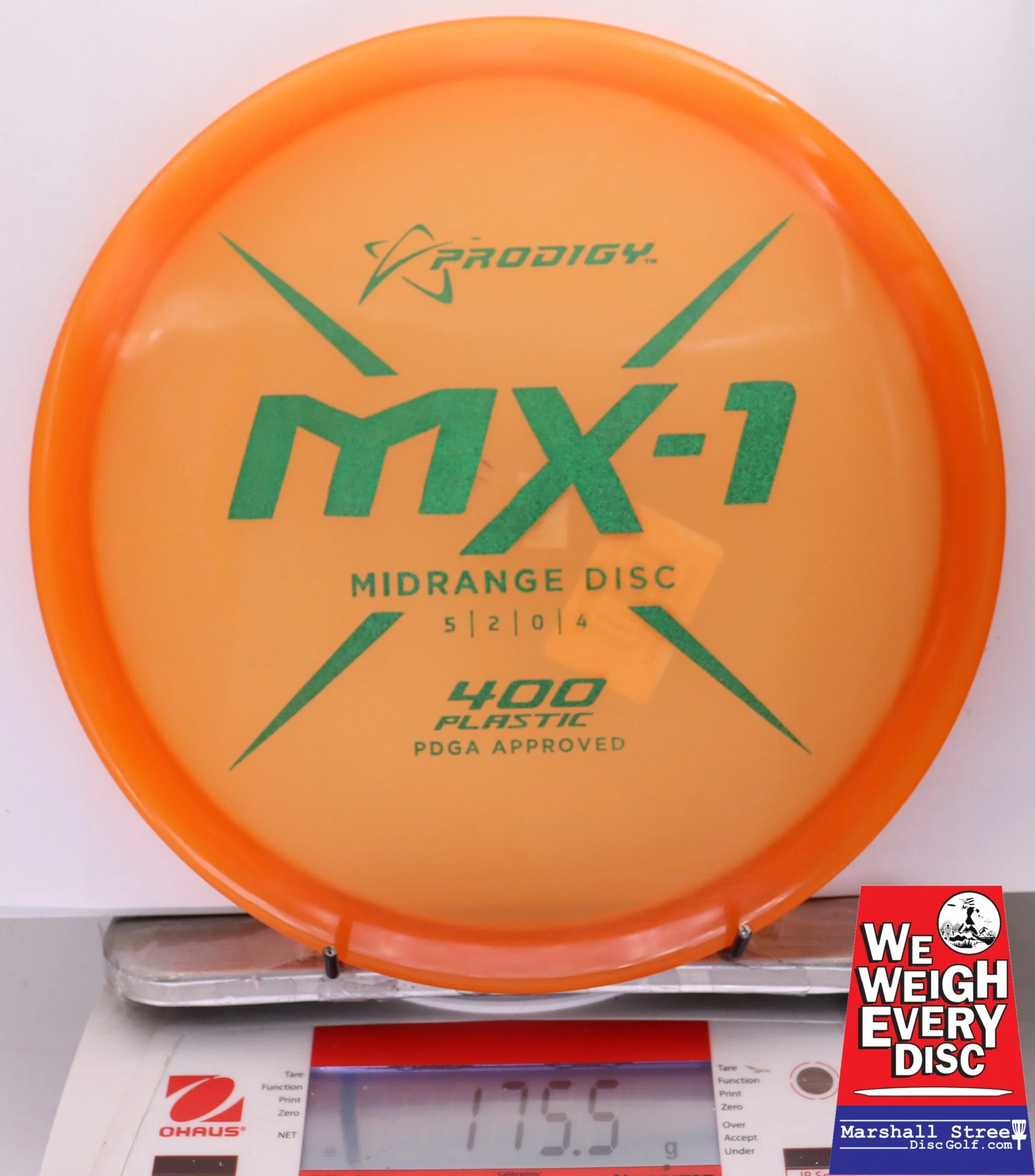 291391 Prodigy MX-1, 400 - #08 Orange, 176