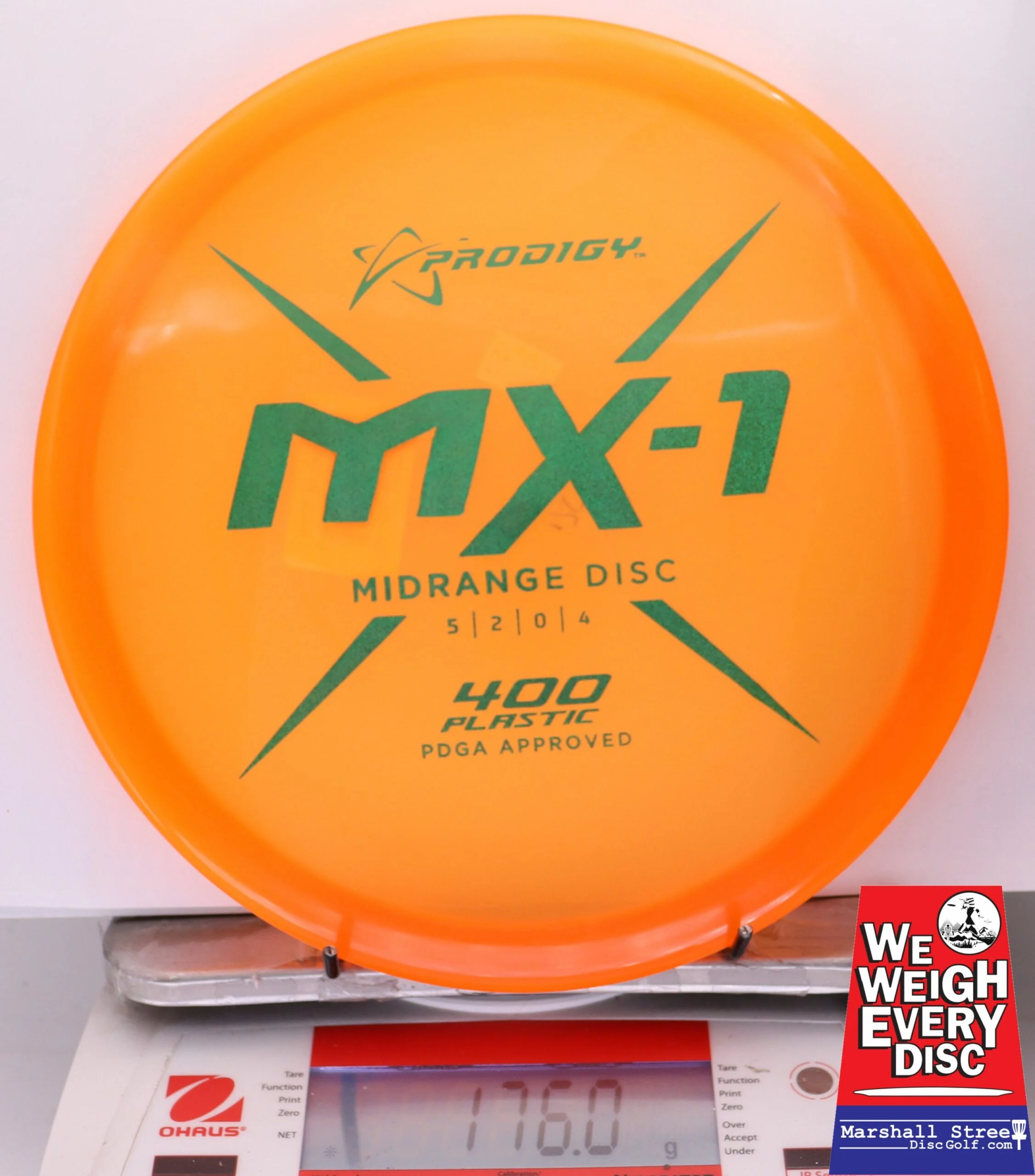 291397 Prodigy MX-1, 400 - #10 Orange, 176