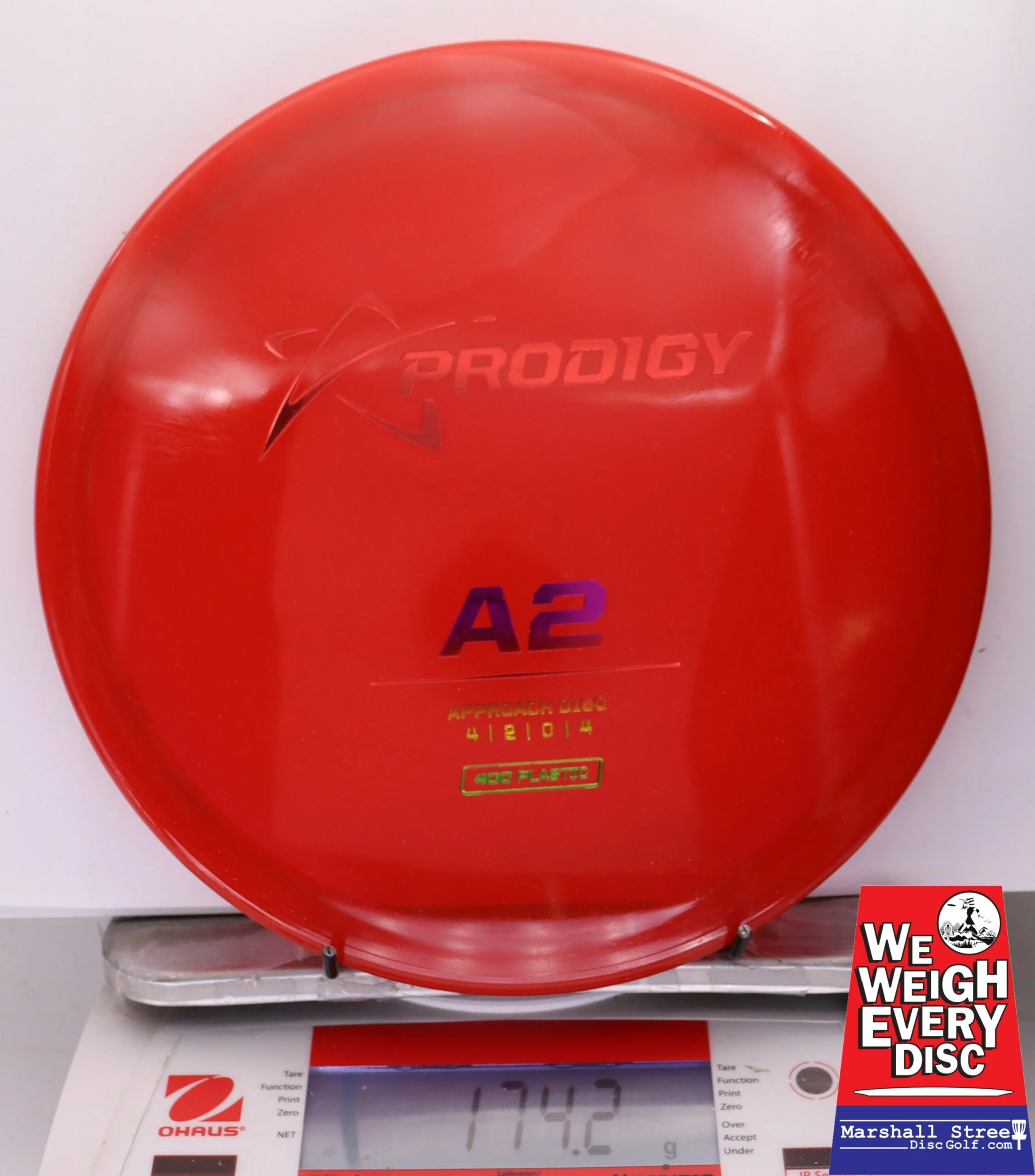 291462 Prodigy A2, 400 - #27 Red, 174