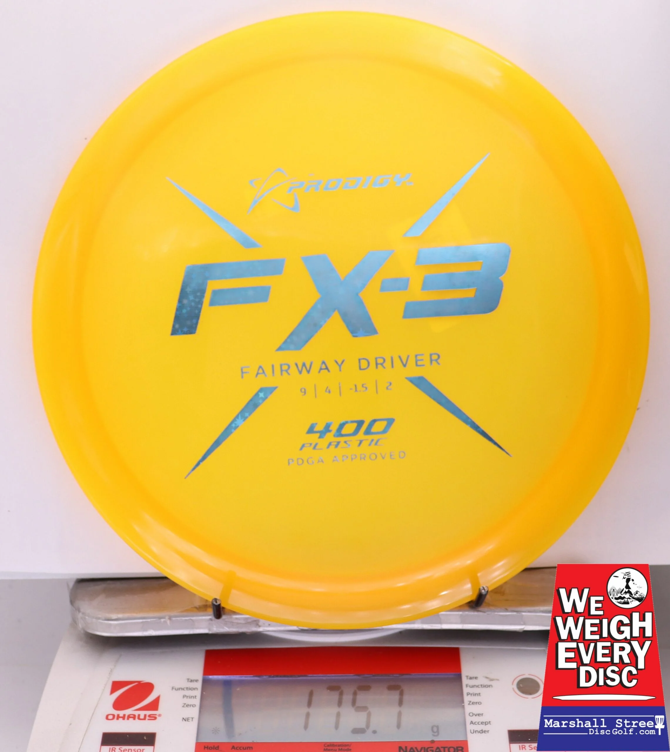 291518 Prodigy FX-3, 400 - #11 Yellow, 176