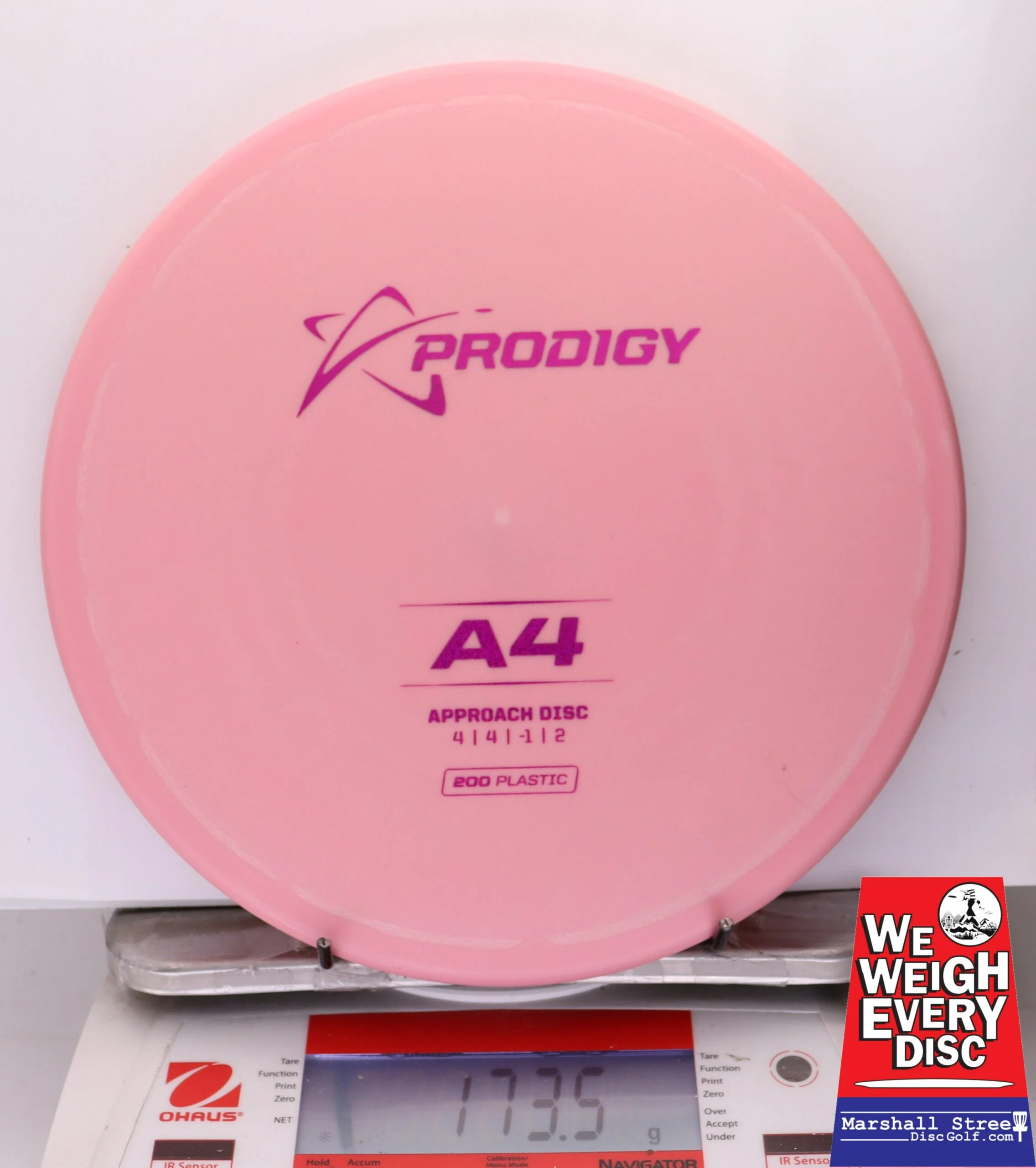291849 Prodigy A4, 200 - #01 Pink, 174
