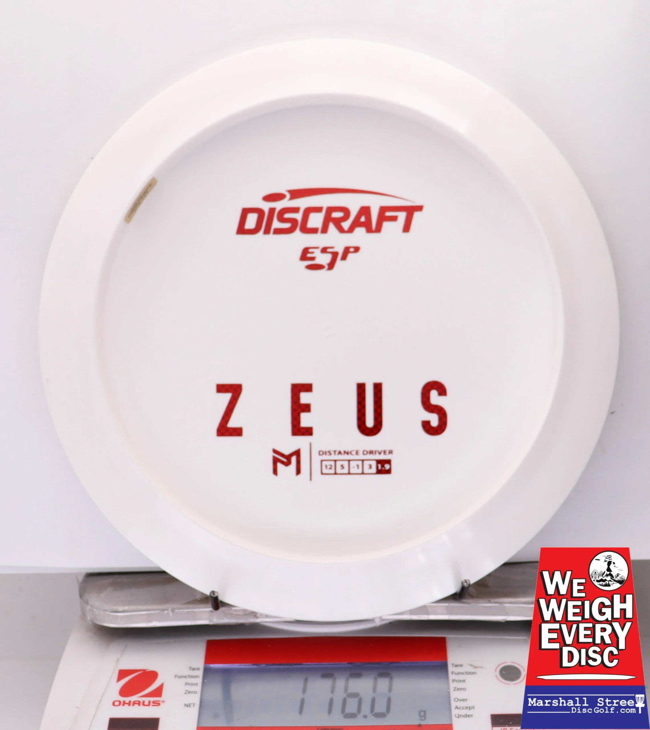 292679 ESP Zeus, Paul McBeth - Bottom Stamp - #31 White, 176