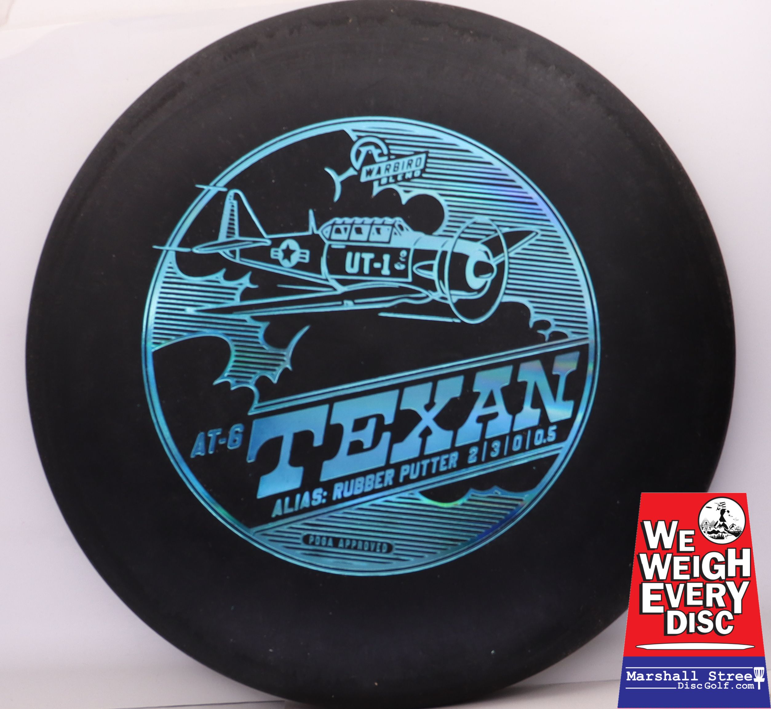 Rubber Putter With Warbird AT-6 Stamp