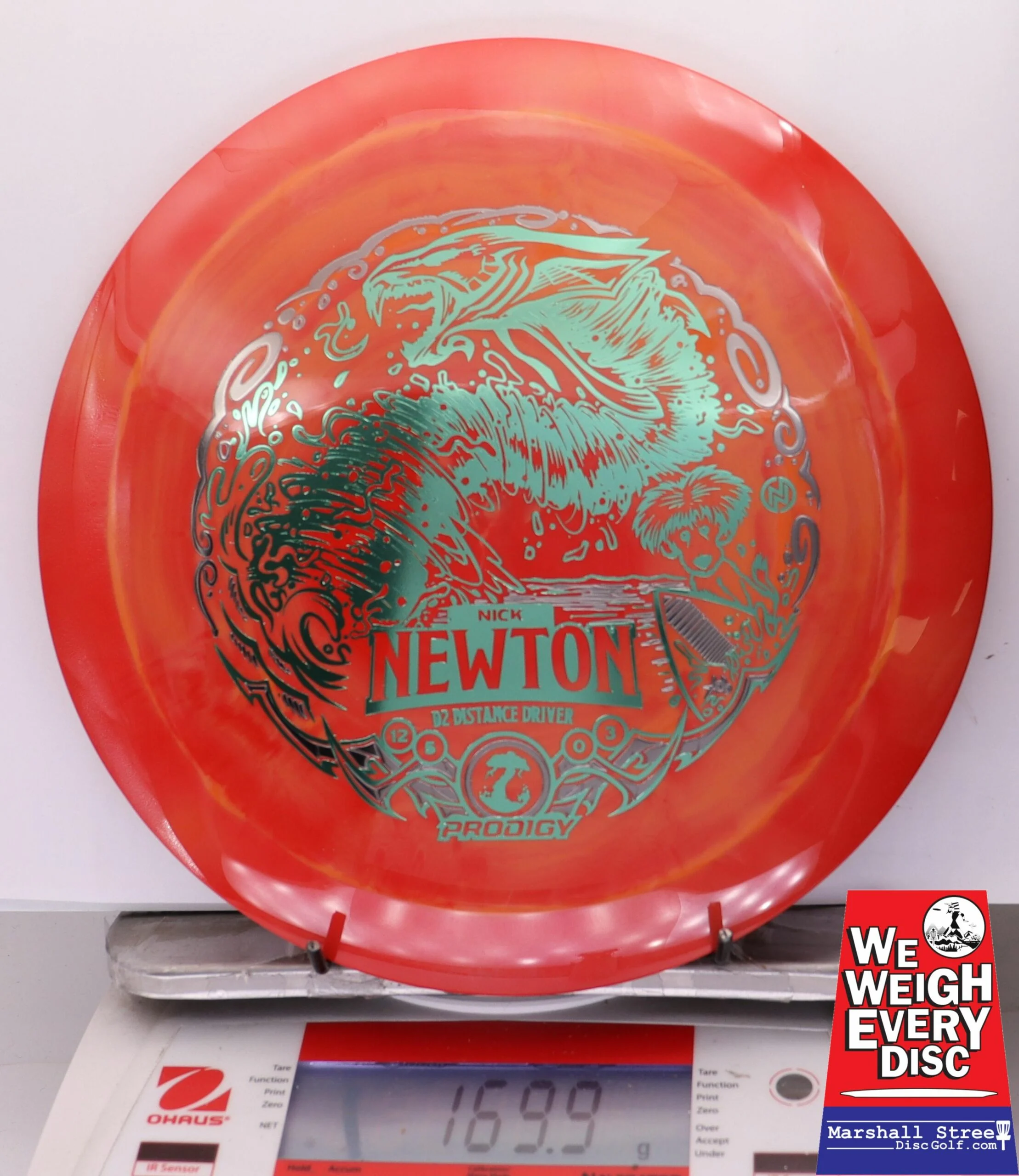 295121 Prodigy D2, 400 Spectrum - Nick Newton 2025 Signature Series - #03 RedOrange, 170