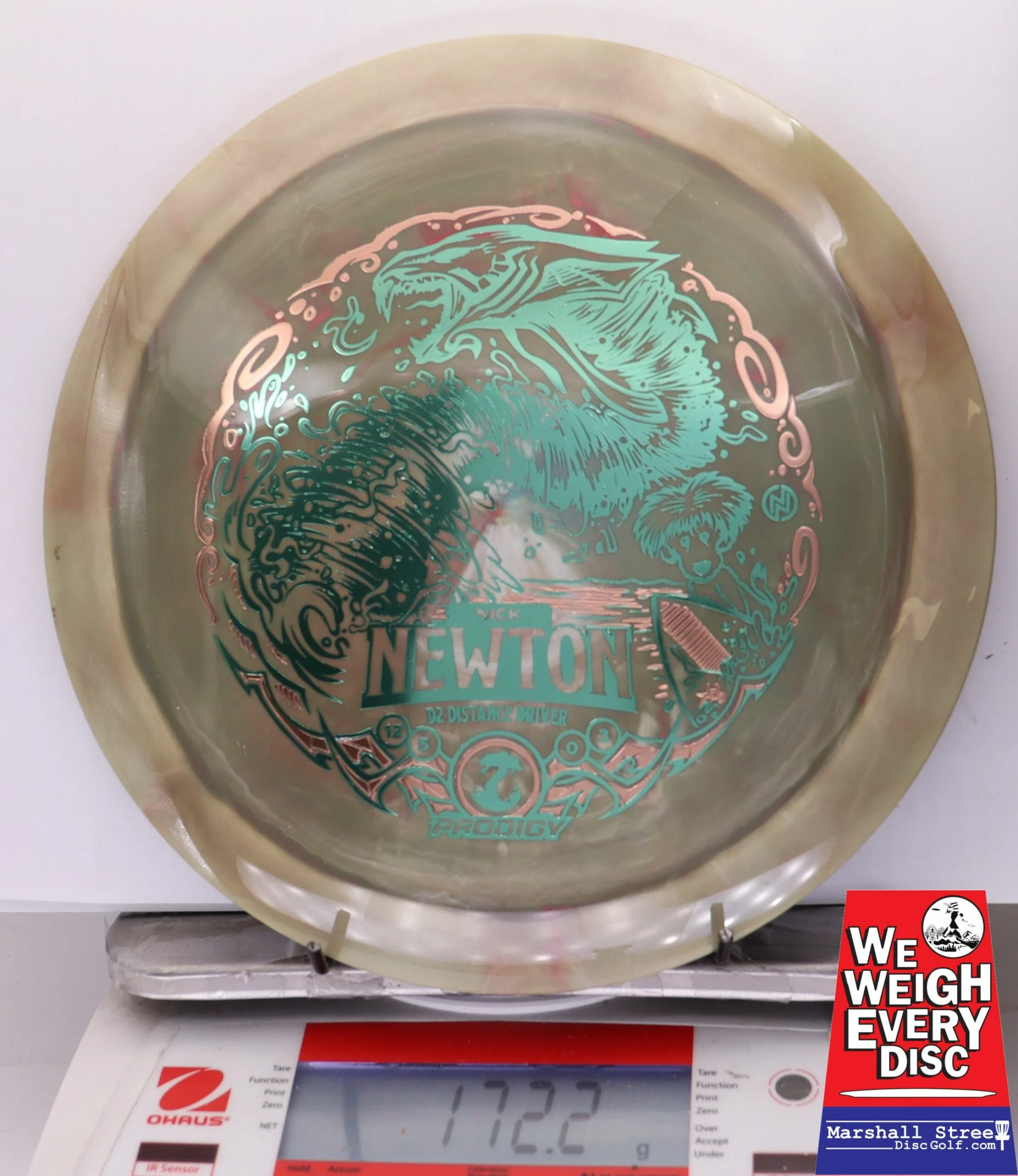 295123 Prodigy D2, 400 Spectrum - Nick Newton 2025 Signature Series - #05 LtBrownGrn, 172