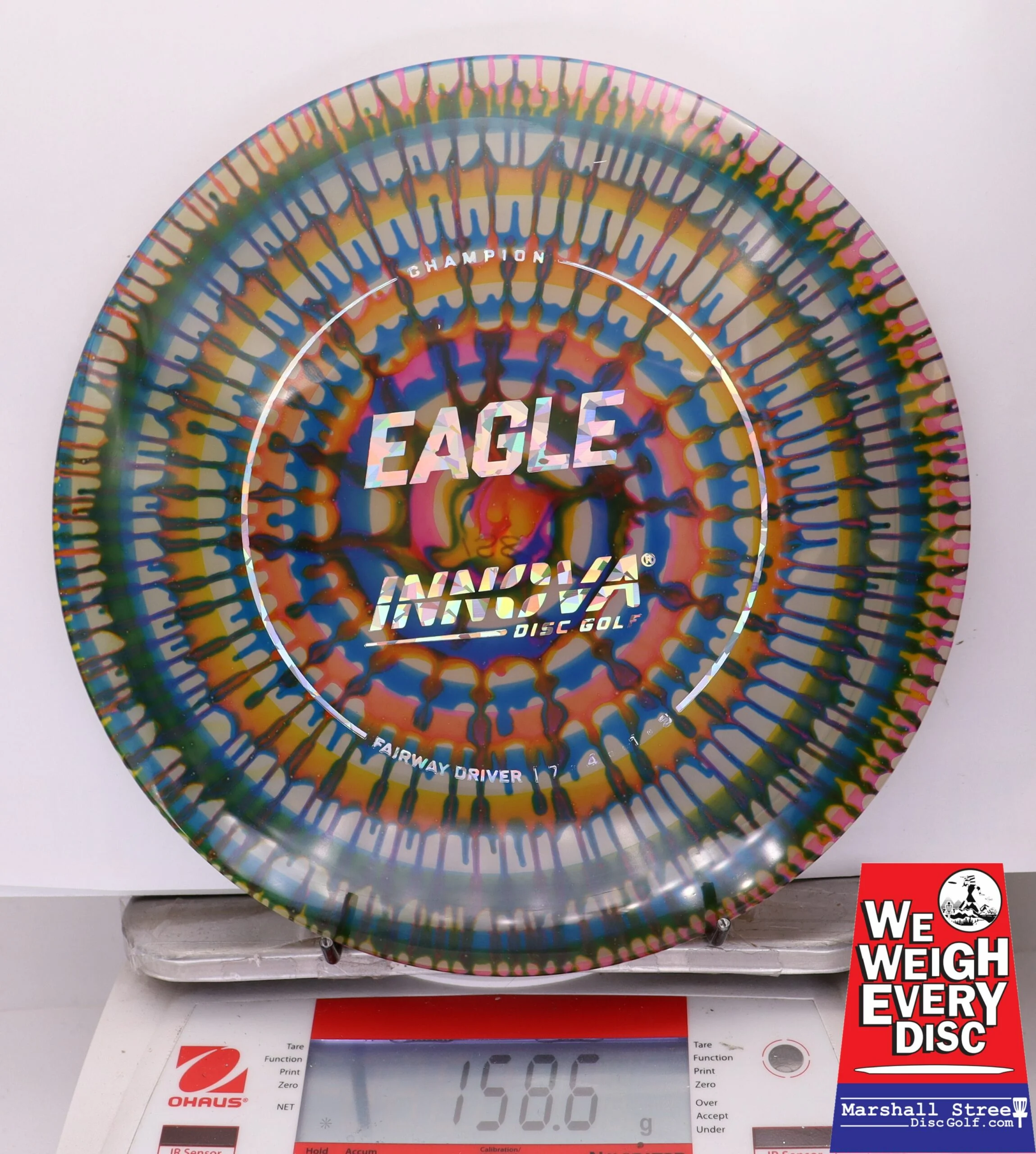 296905 Tie-Dye Champion Eagle X - #157 JadeOrange Circles, 159