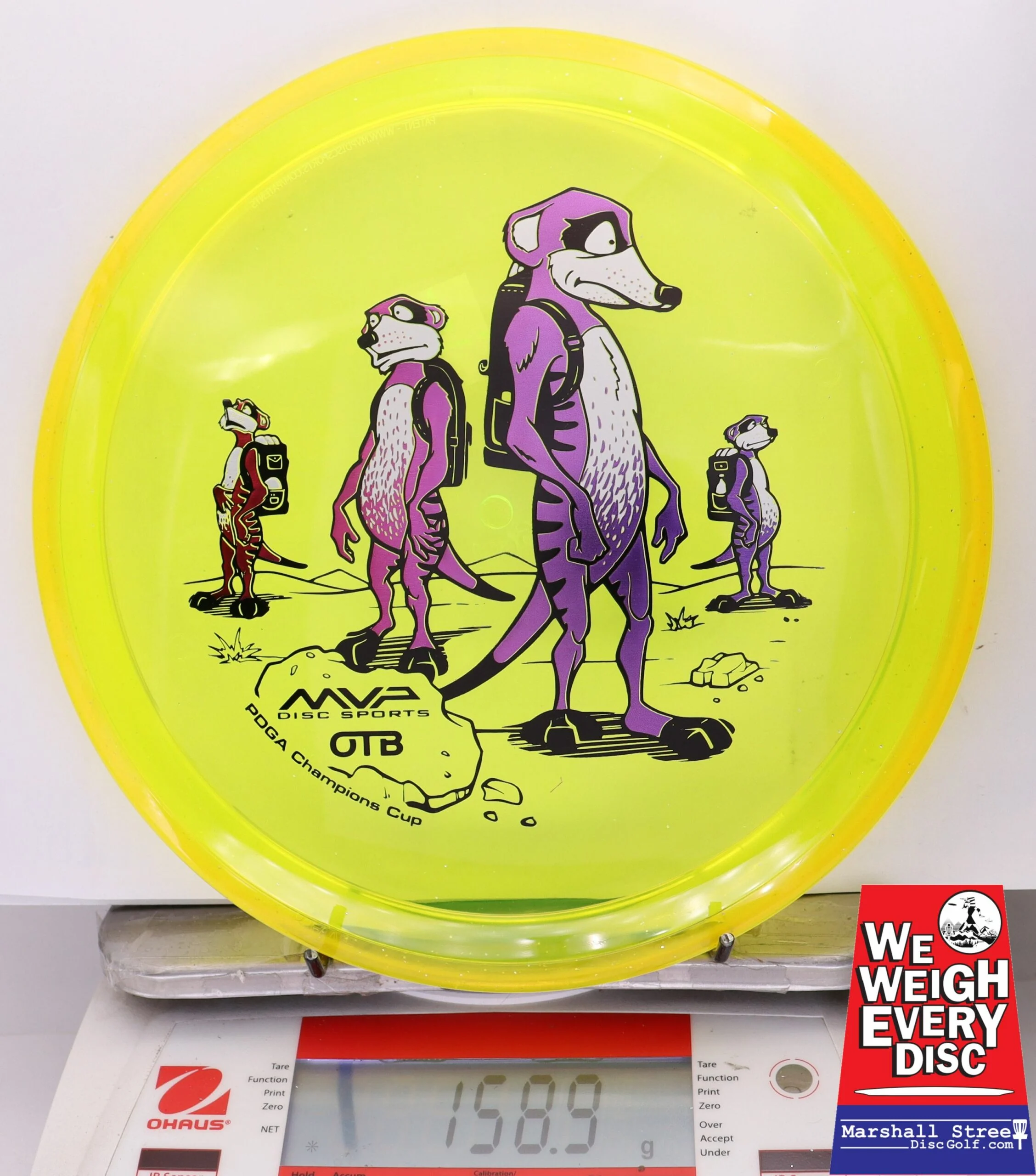 297396 Prism Proton Crave, PDGA Champions Cup 2025 - #50 LtOrng-NYellow, 159