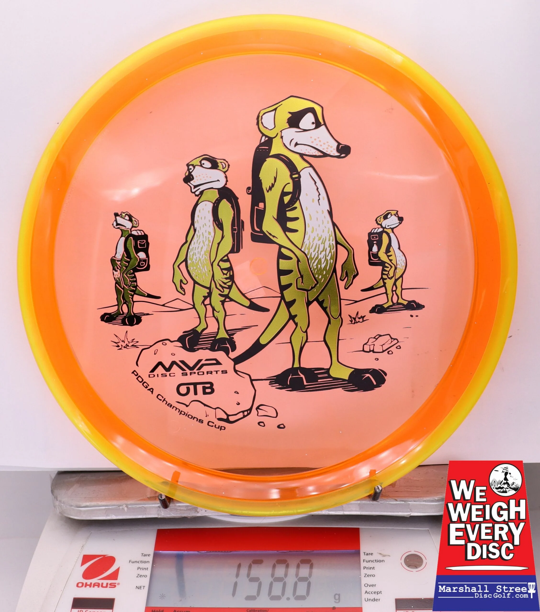 297412 Prism Proton Crave, PDGA Champions Cup 2025 - #66 Yello-Orange, 159