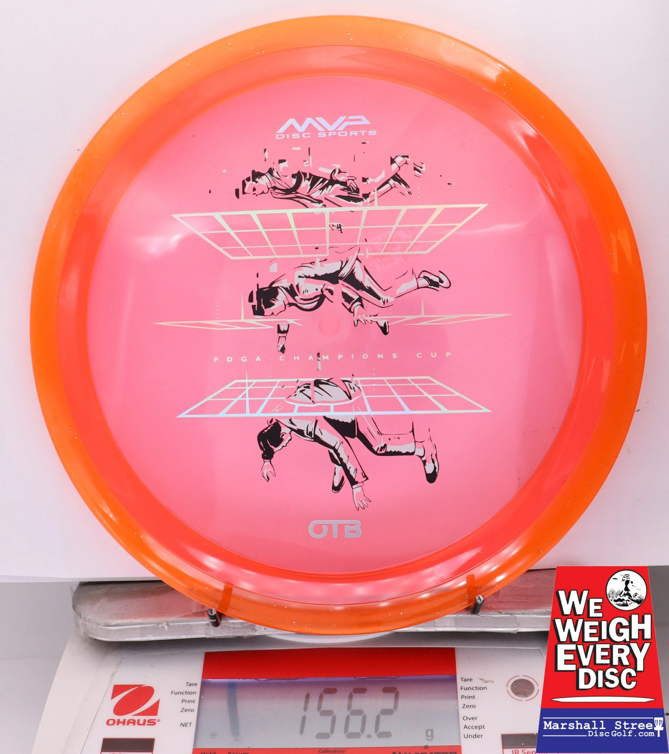 297639 Prism Proton Soft Defy, PDGA Champions Cup 2025 - #57 Orange-Pink, 156