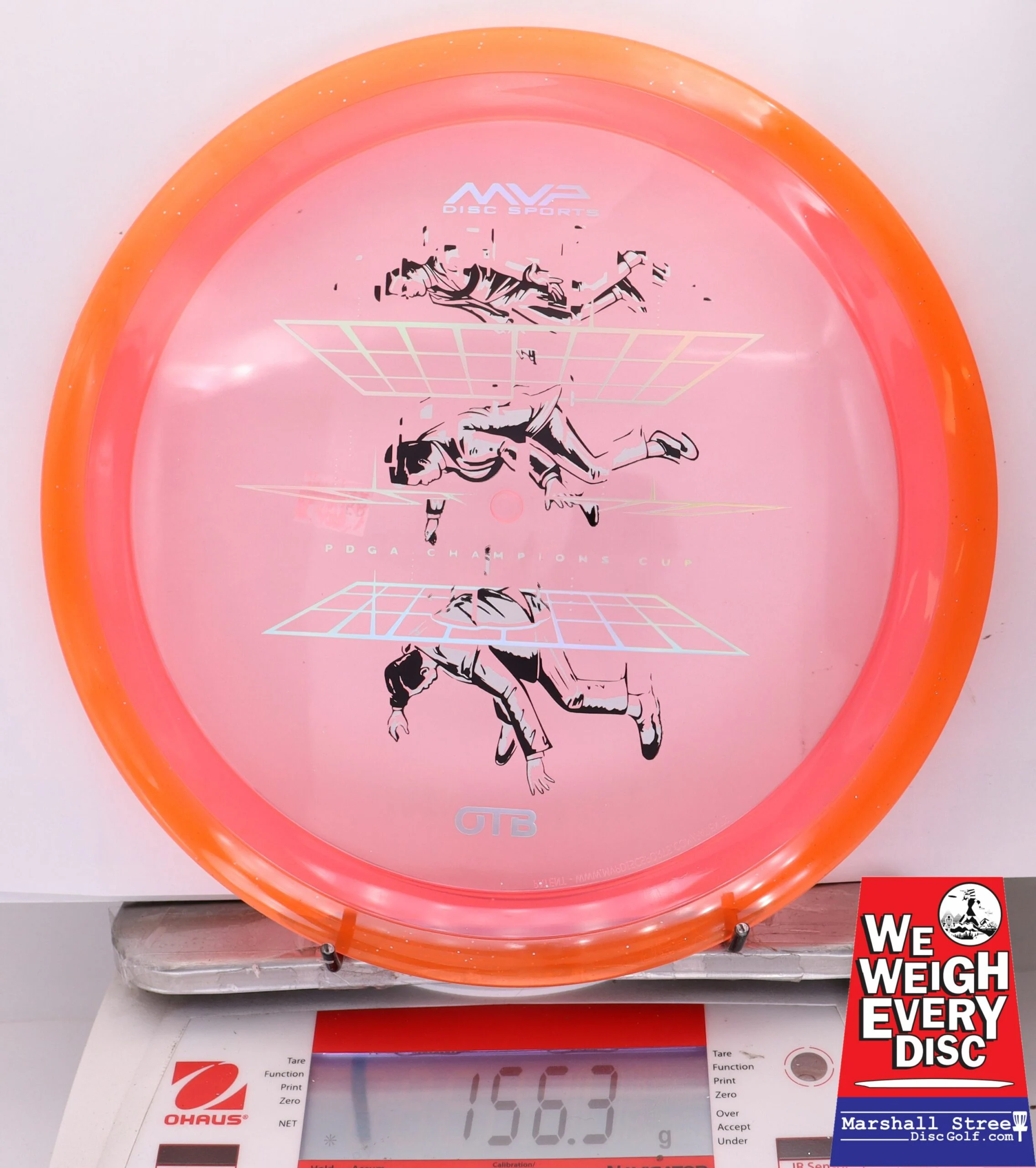 297640 Prism Proton Soft Defy, PDGA Champions Cup 2025 - #58 Orange-Pink, 156
