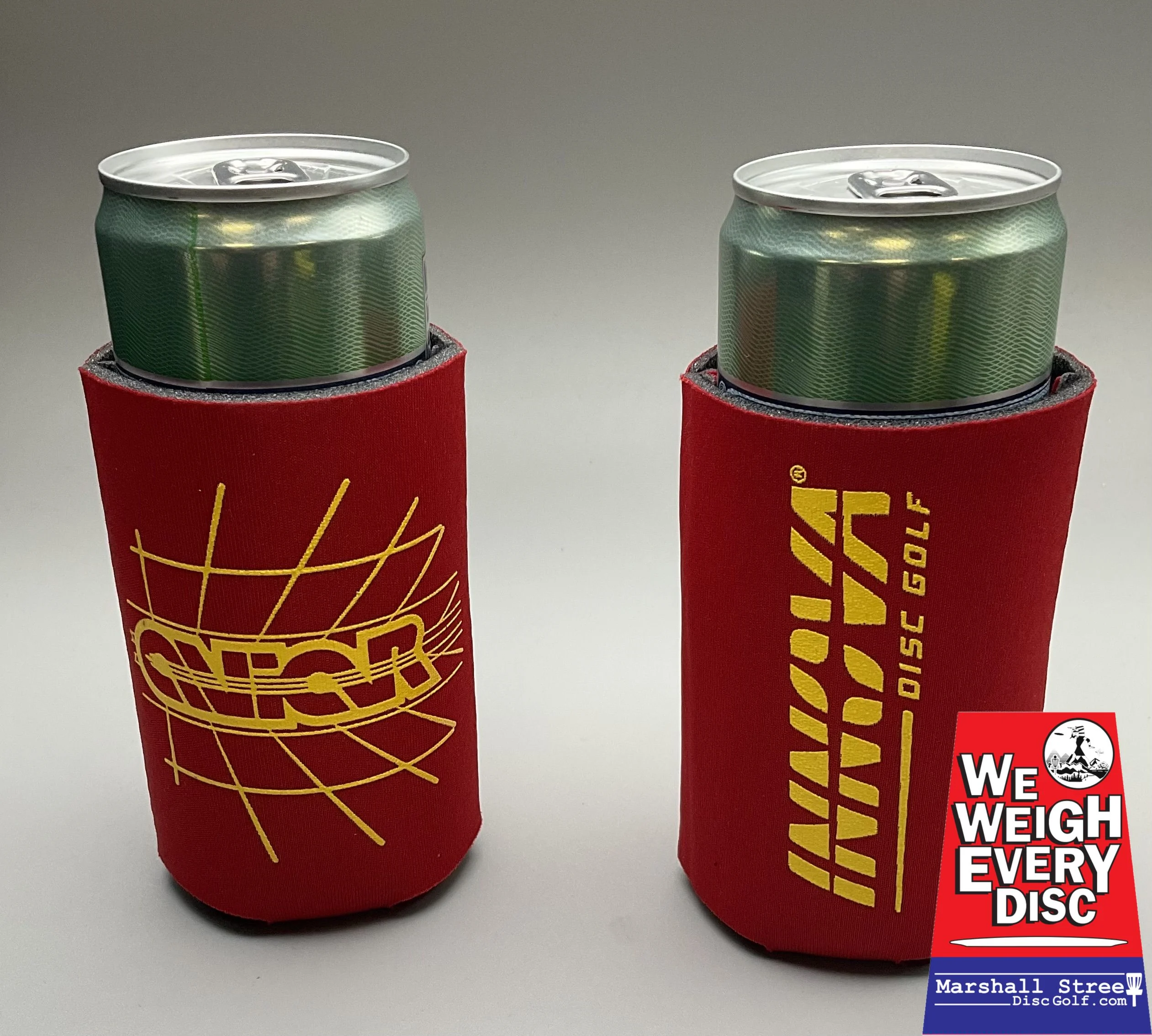 299777 Innova Can Koozie - Red, Aviar
