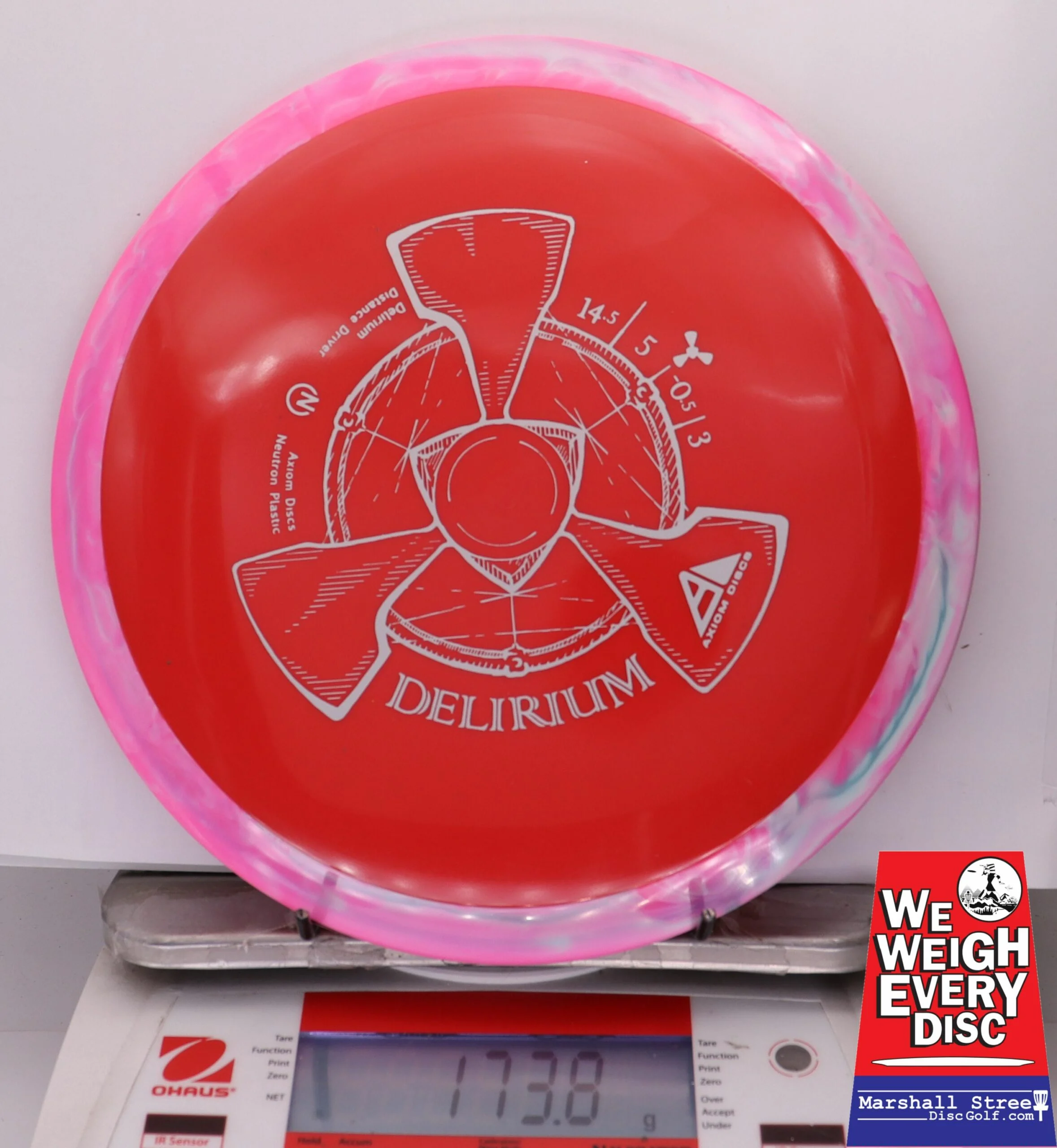 301275 Neutron Delirium - #201 Pink-red, 174