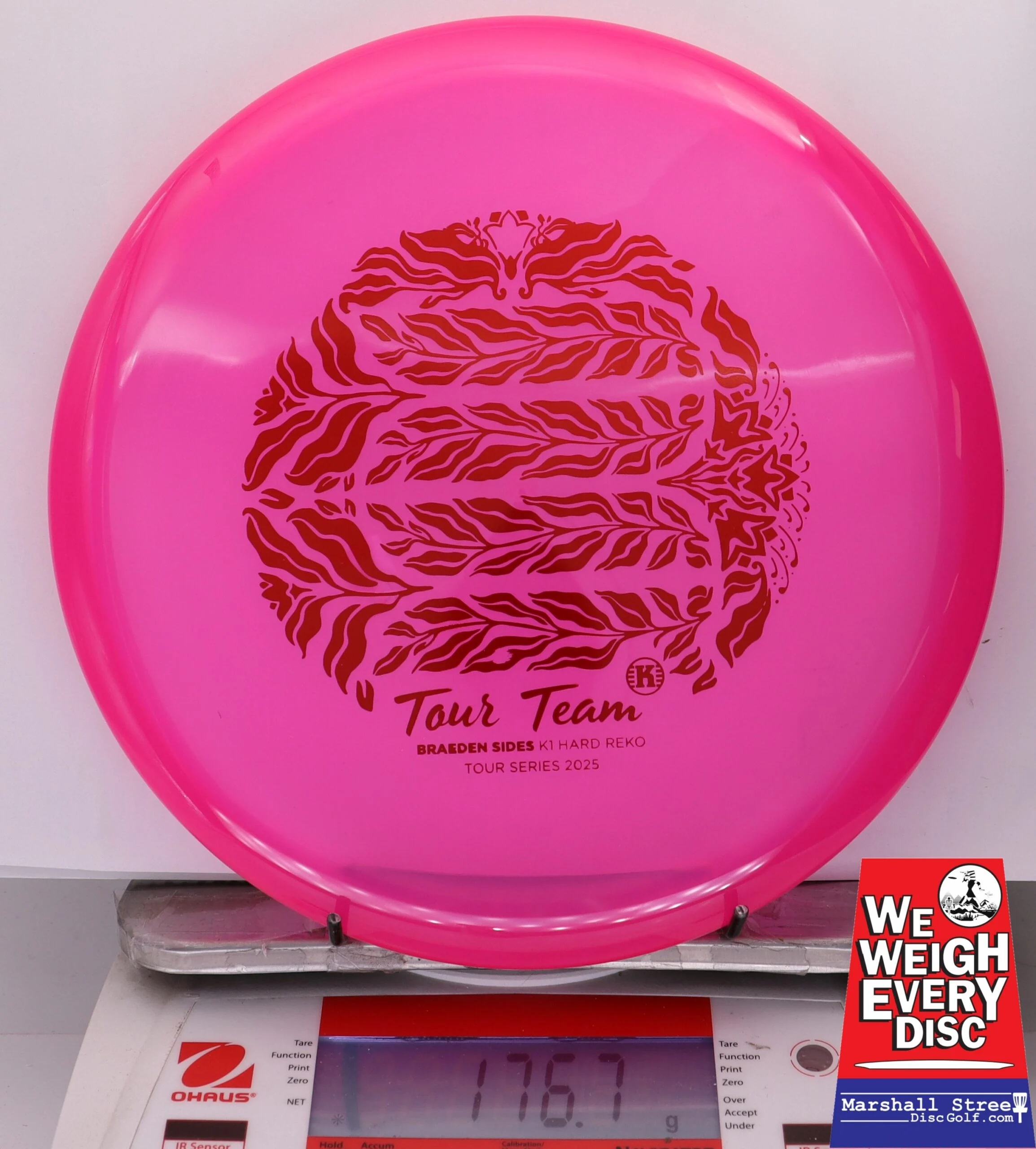 301667 K1 Hard Reko, Braeden Sides 2025 Tour Series - #17 Pink, 177