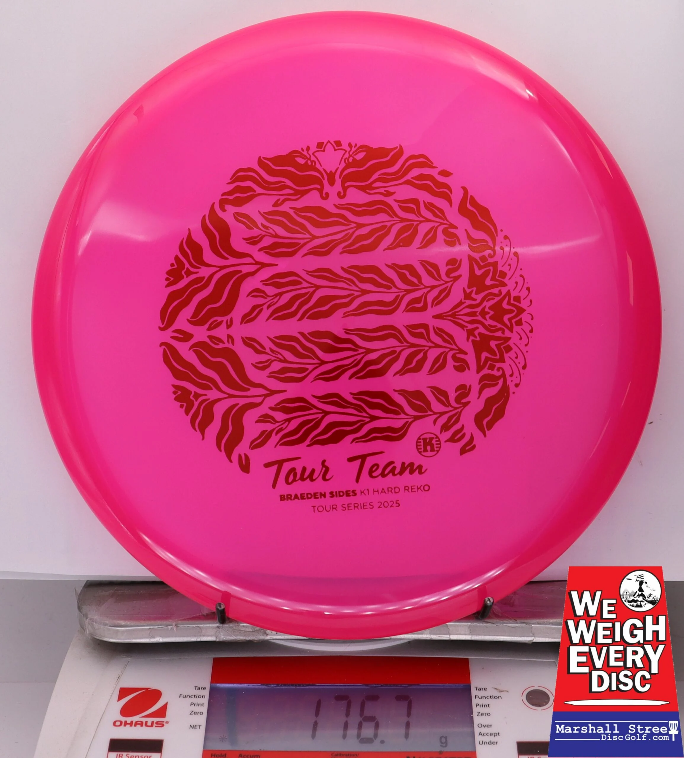 301669 K1 Hard Reko, Braeden Sides 2025 Tour Series - #19 Pink, 177