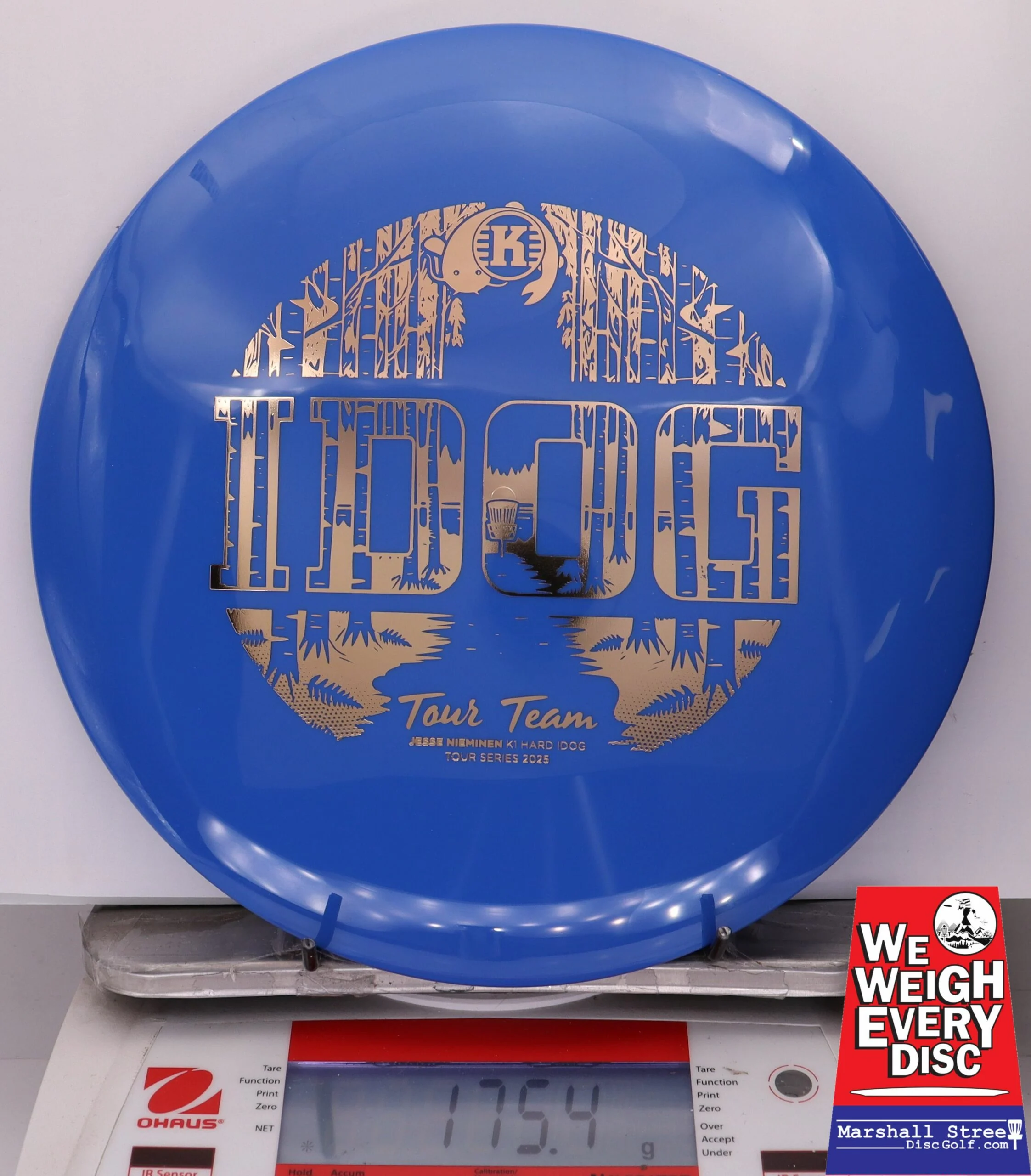 301829 K1 Hard Idog, Jesse Nieminen 2025 Tour Series - #01 Blue, 175