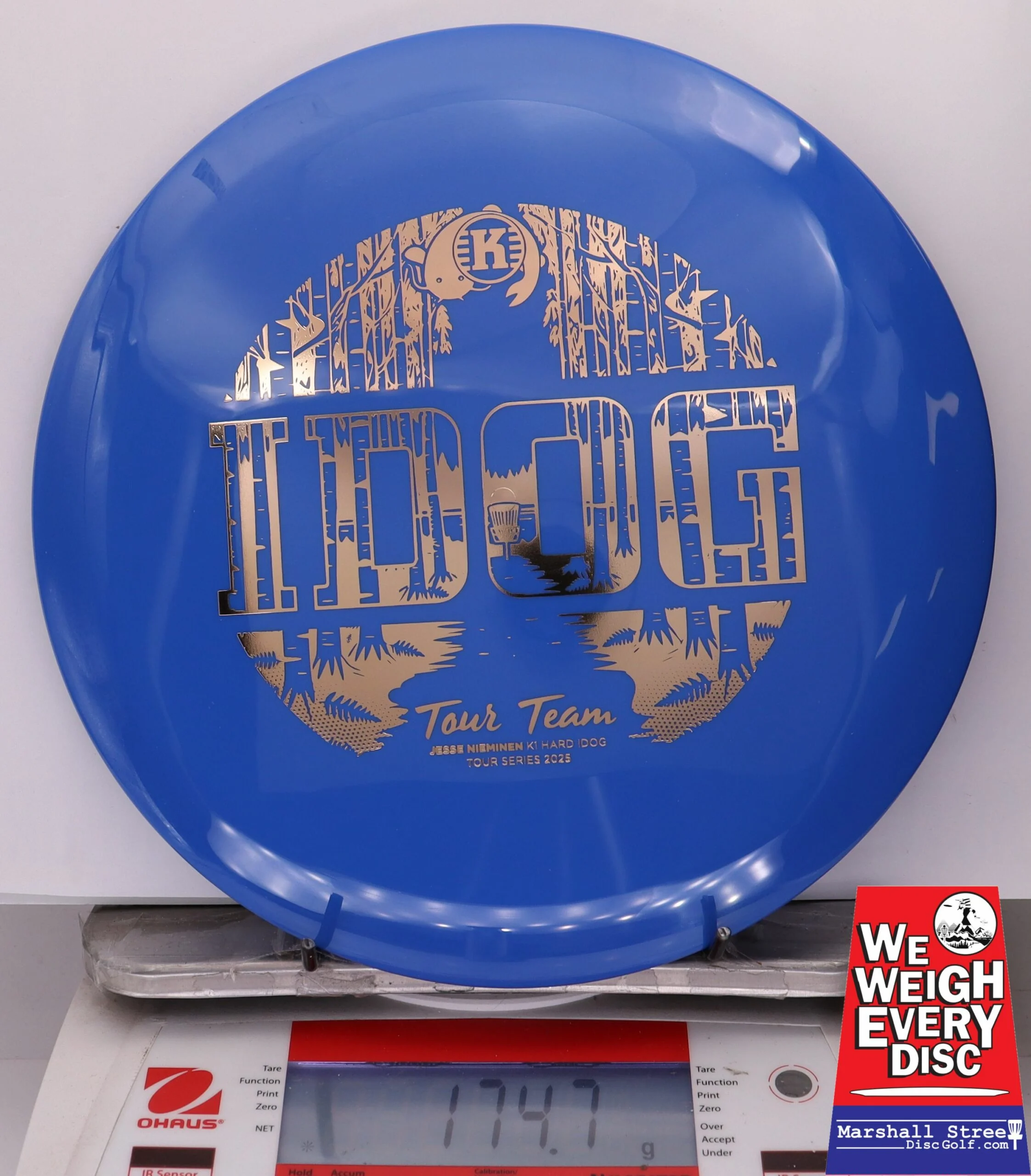 301835 K1 Hard Idog, Jesse Nieminen 2025 Tour Series - #07 Blue, 175