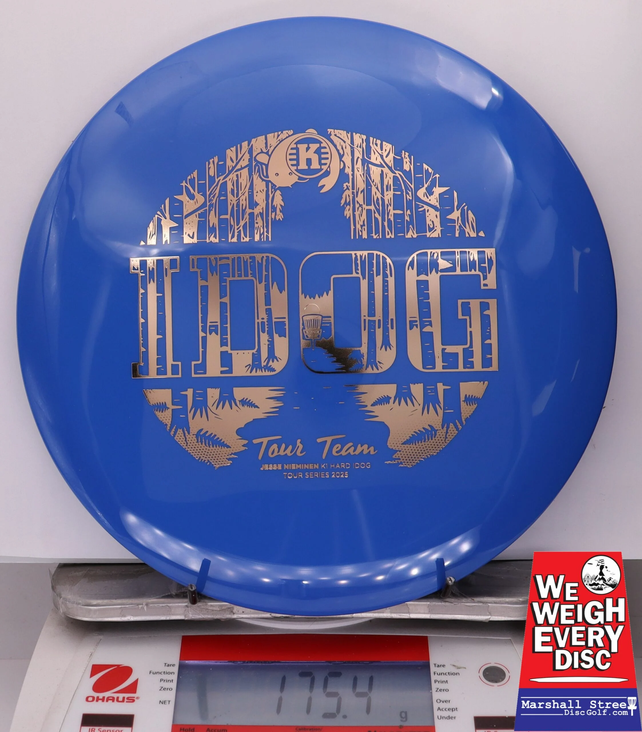 301836 K1 Hard Idog, Jesse Nieminen 2025 Tour Series - #08 Blue, 175