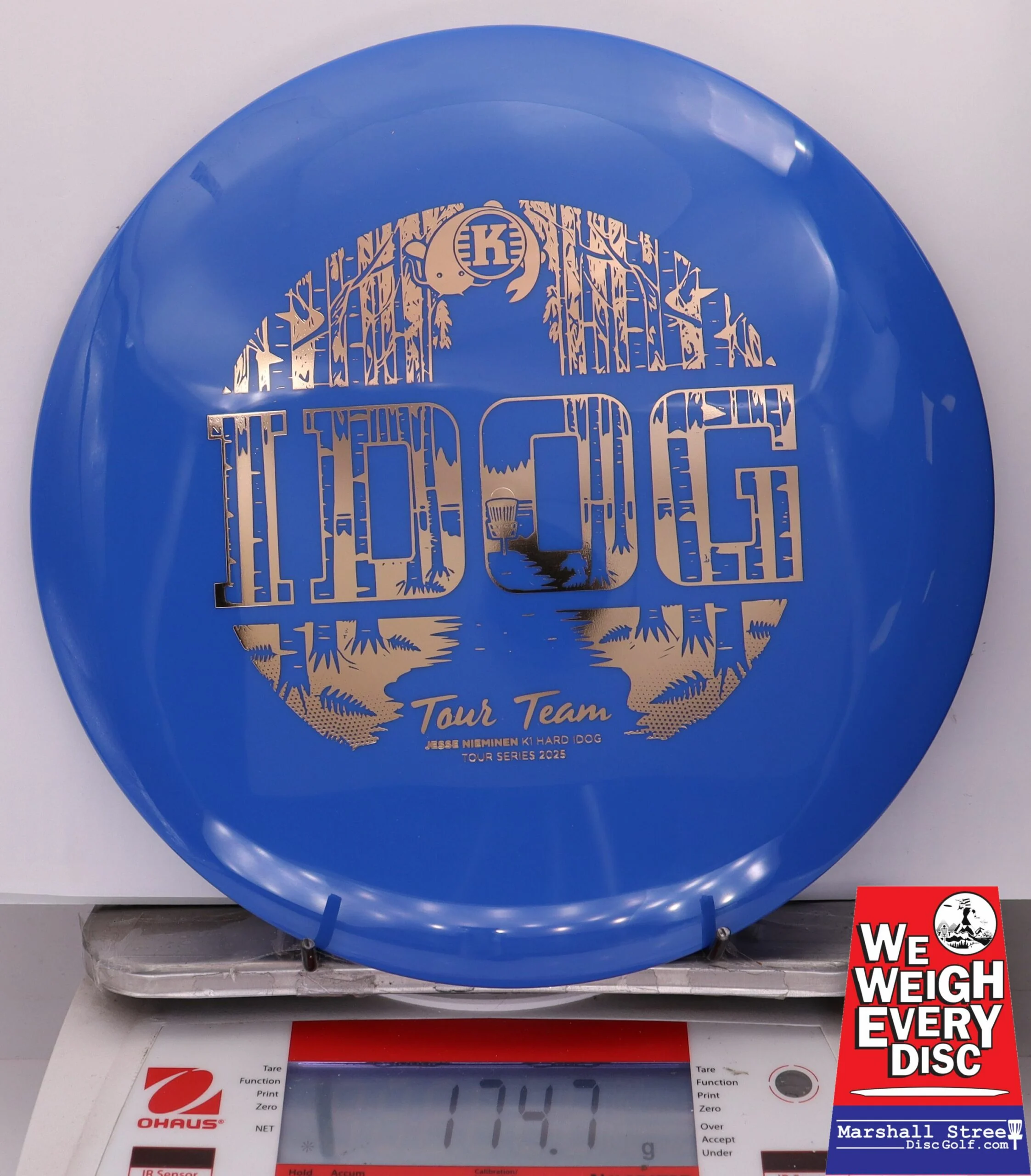 301838 K1 Hard Idog, Jesse Nieminen 2025 Tour Series - #10 Blue, 175