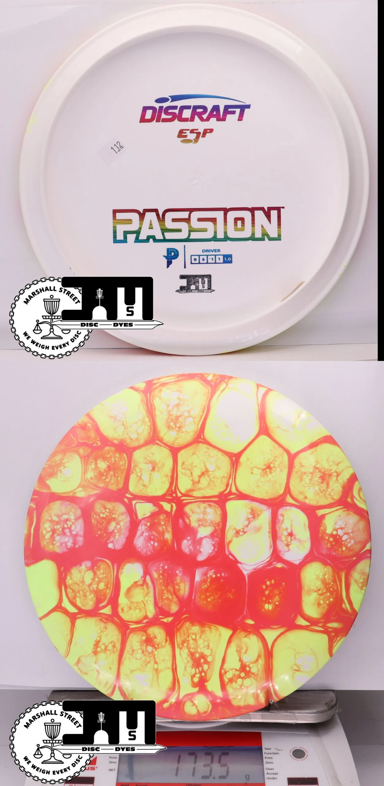 302083 ESP Passion, Bottom Stamp - JAMS 112 - #112 White, 174
