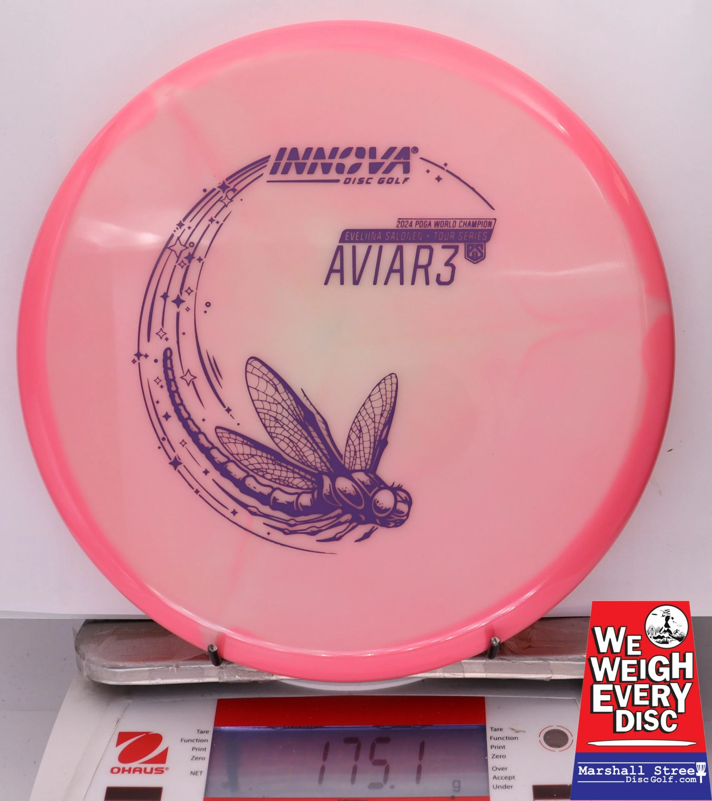 304753 Proto Glow Halo Star Aviar3, Eveliina Salonen 2025 Tour Series - #317 Pink, 175